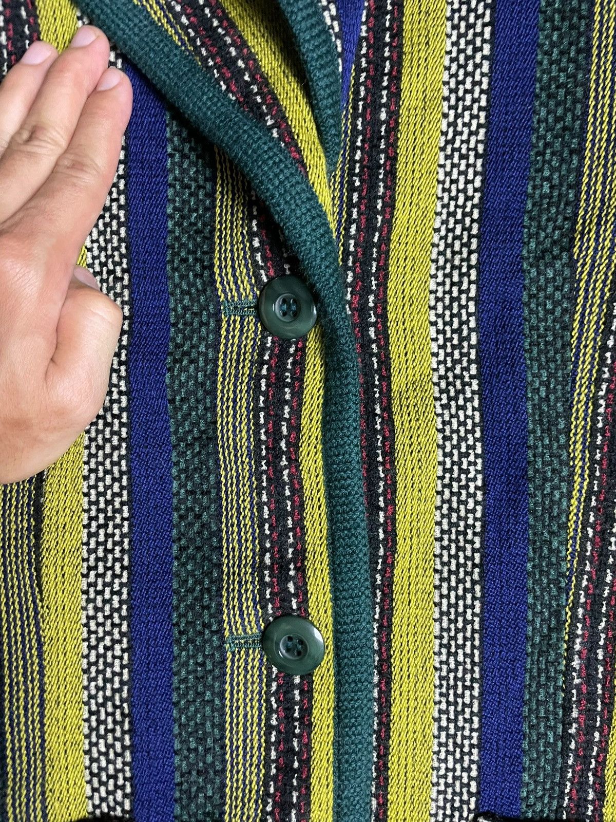 Japanese Brand × Vintage Givy x Japanese Brand Tweed Blazer (28) Size US S / EU 44-46 / 1 - 6 Thumbnail