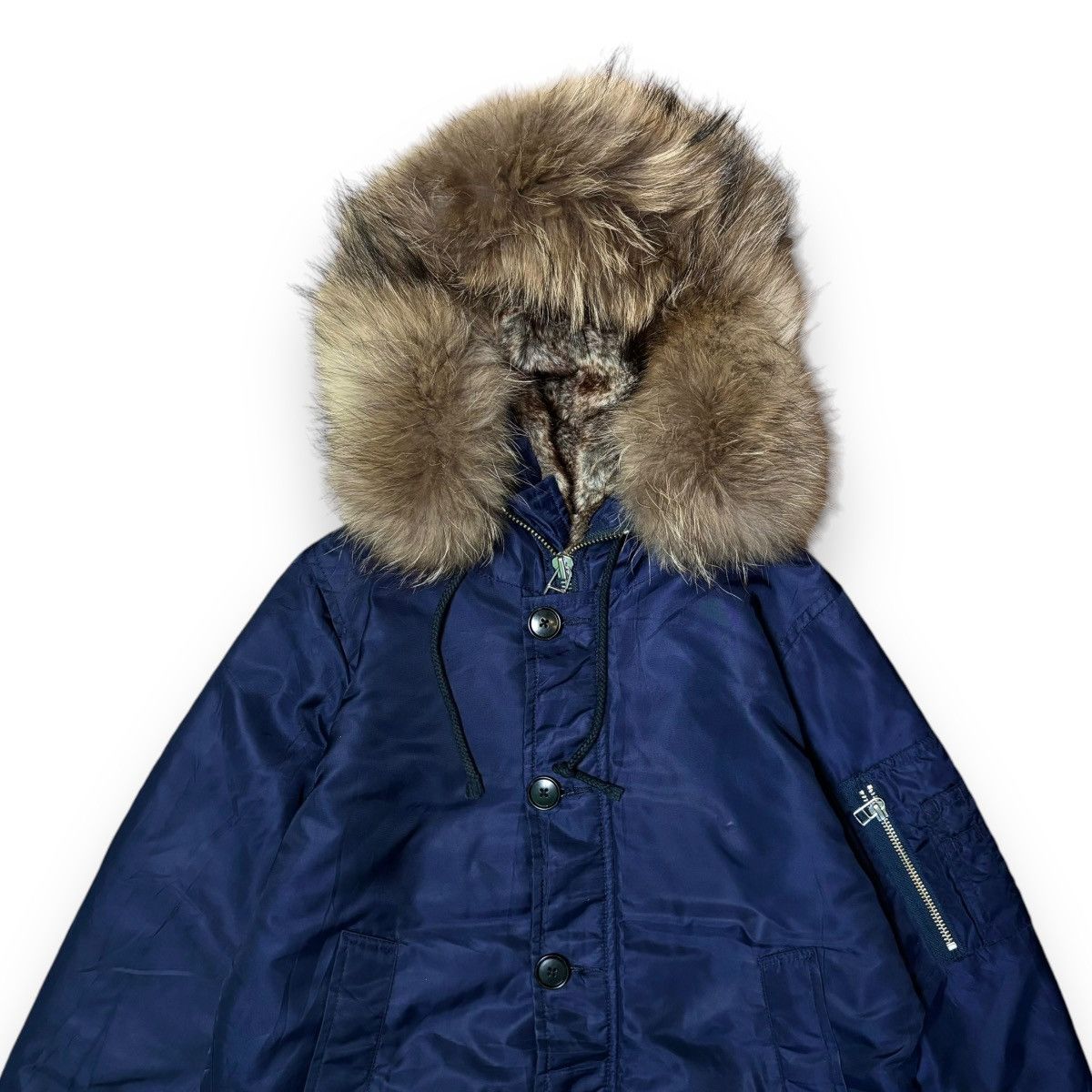 14th Addiction × If Six Was Nine × Le Grande Bleu (L.G.B.) Kiffe Ifsixwasnine LGB Style fur jacket vintage Y2K japan Size US S / EU 44-46 / 1 - 2 Thumbnail