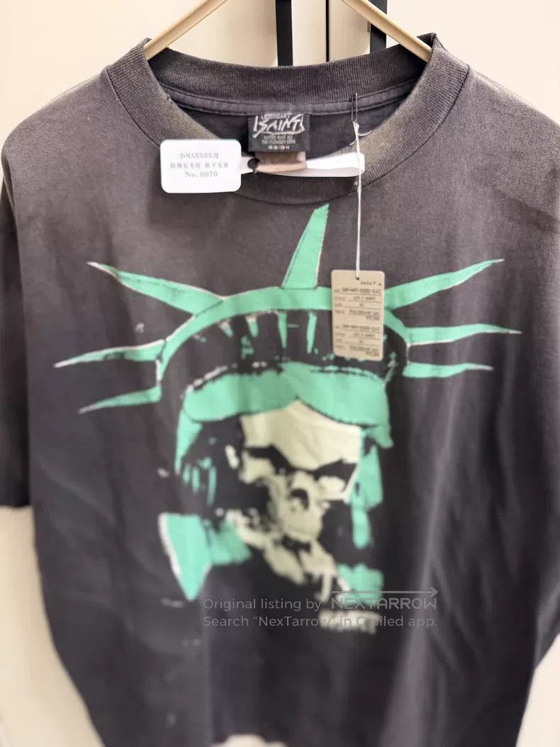 Saint Michael Saint Michael Co-branded Statue of Liberty short sleeves Size US XL / EU 56 / 4 - 3 Thumbnail