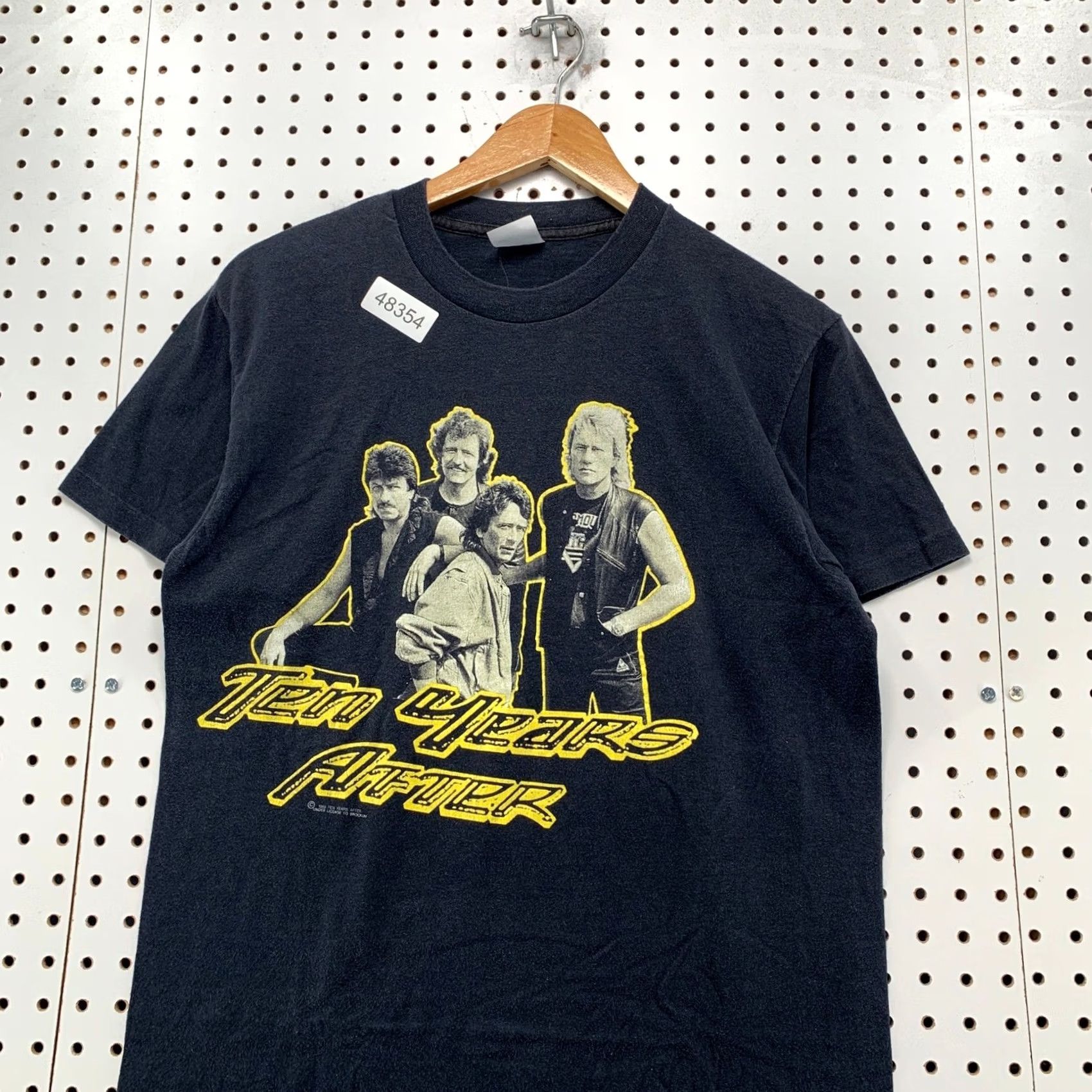 Ford VINTAGE Spring Ford Ten Years After Shirt Men M Black 1989 Tour Rock Band Size US M / EU 48-50 / 2 - 2 Thumbnail