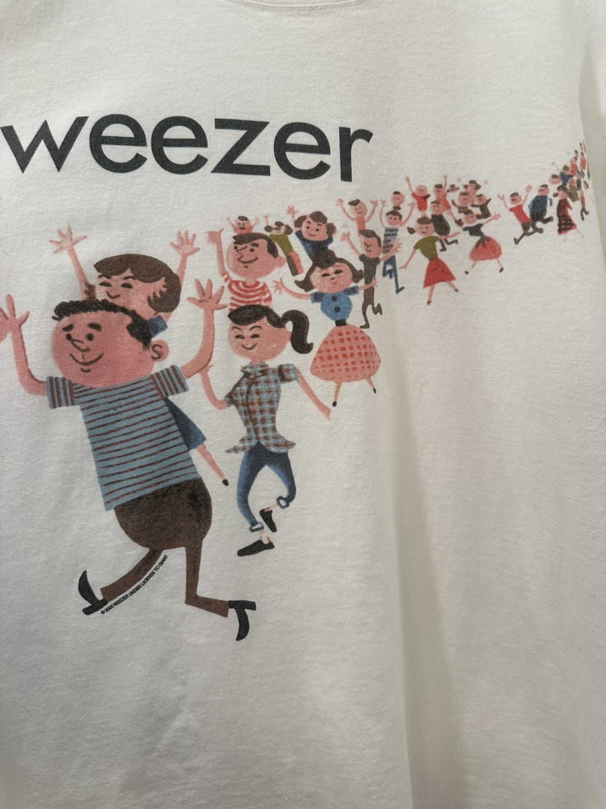 Band Tees Vintage 2000 Weezer Dance Party Tour Shirt. Large Size US L / EU 52-54 / 3 - 2 Thumbnail