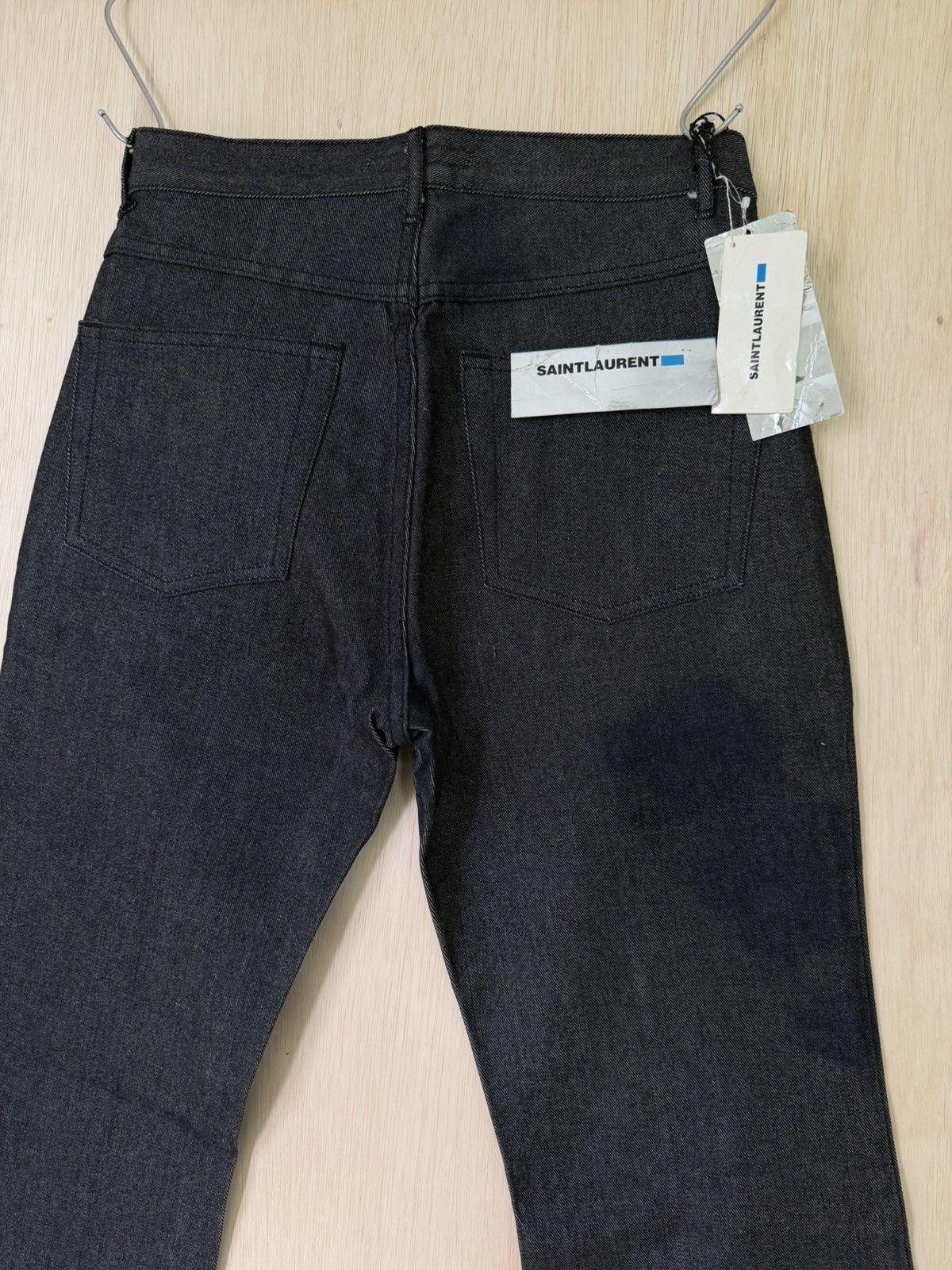 Saint Laurent Paris Saint Laurent Raw Denim Bootcut W31 Size US 30 / EU 46 - 8 Thumbnail