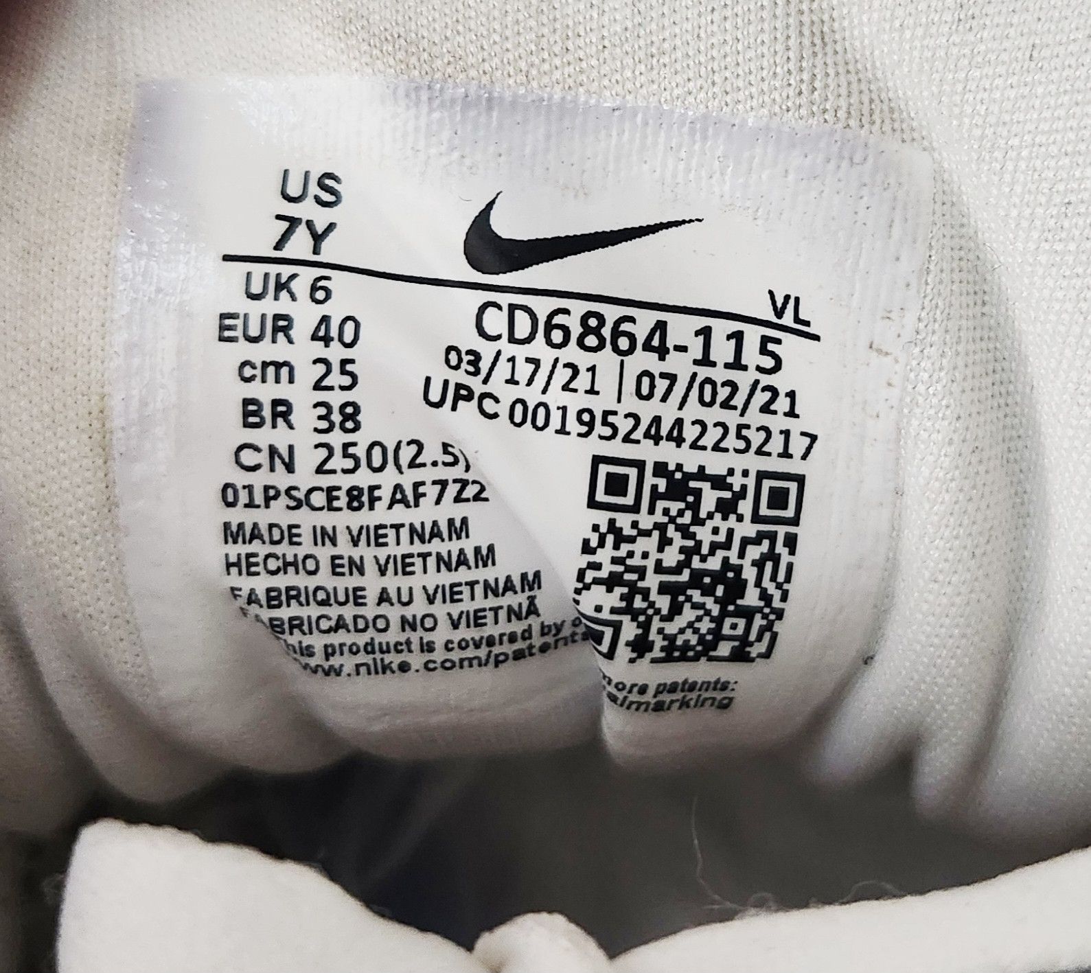 Nike Nike Air Max 90 LTR GS White Pink Glaze CD6864-115 GS 7y 8.5 Size US 8.5 / IT 38.5 - 12 Thumbnail