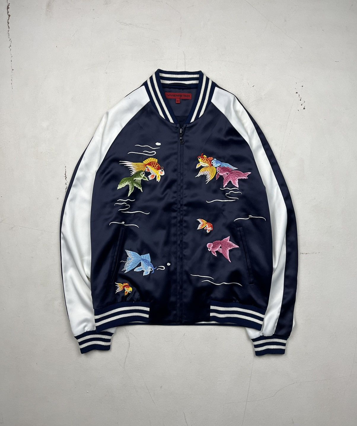 Designer × Vivienne Tam Vivienne Tam Embroidered Souvenir Jacket – Pre-Fall 2016 Size ONE SIZE - 1 Thumbnail