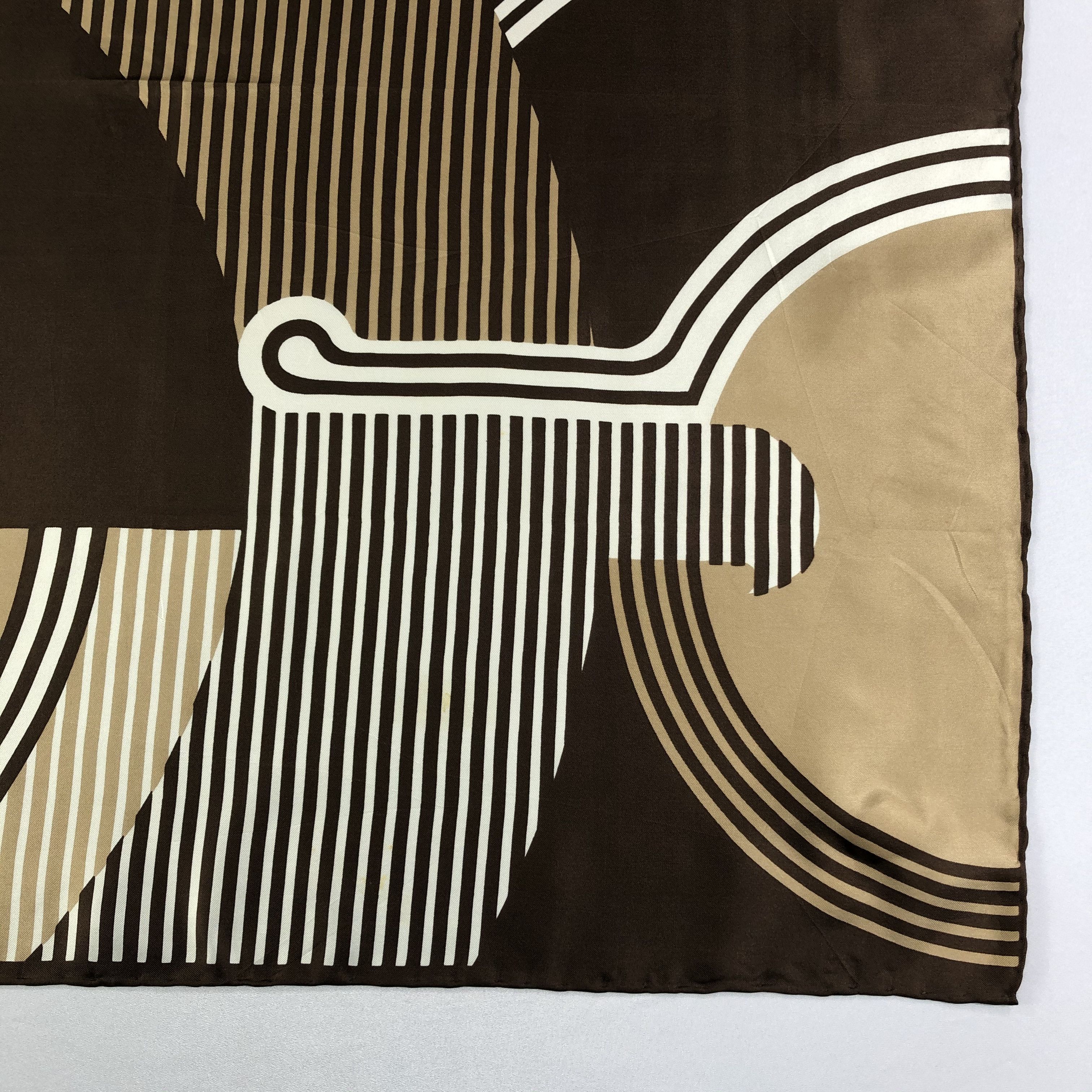 Vintage Vintage Silk Scarf Size ONE SIZE - 3 Thumbnail
