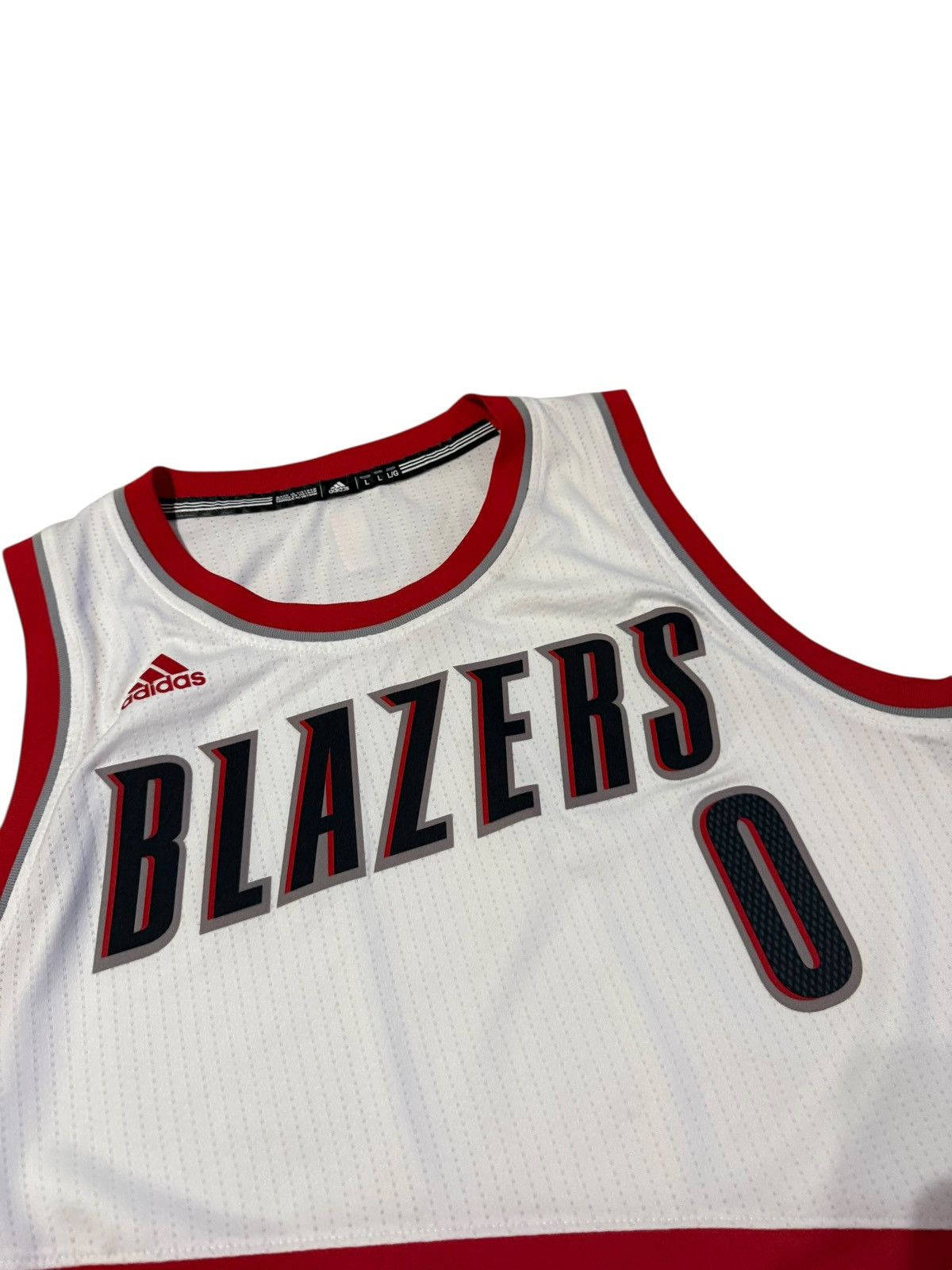 Adidas Adidas Swingman Portland Trailblazers Damian Lillard Jersey Size US L / EU 52-54 / 3 - 2 Thumbnail