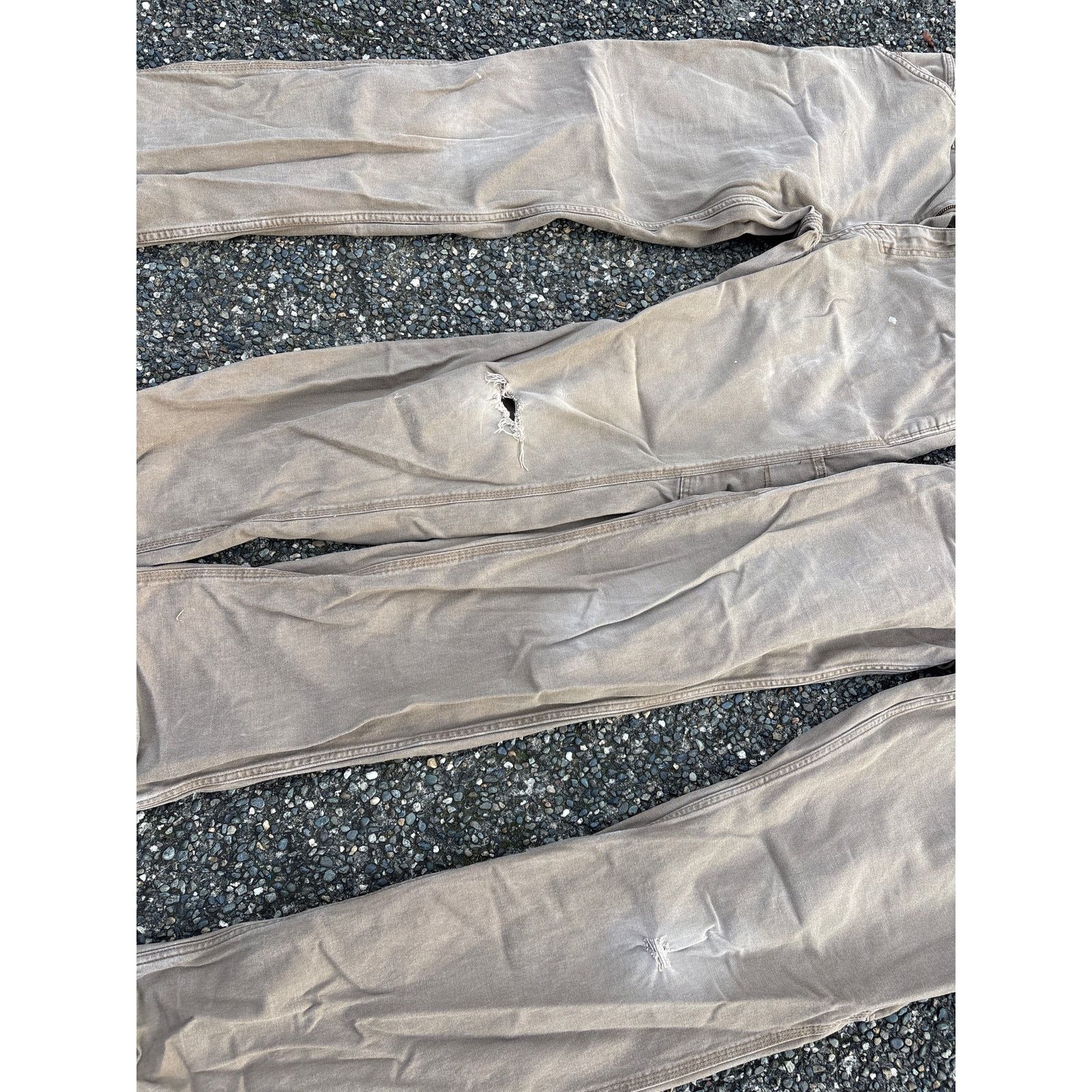 Wolverine Wolverine 34x34 carpenter khaki jean thrashed bundle (2) Size US 34 / EU 50 - 6 Thumbnail