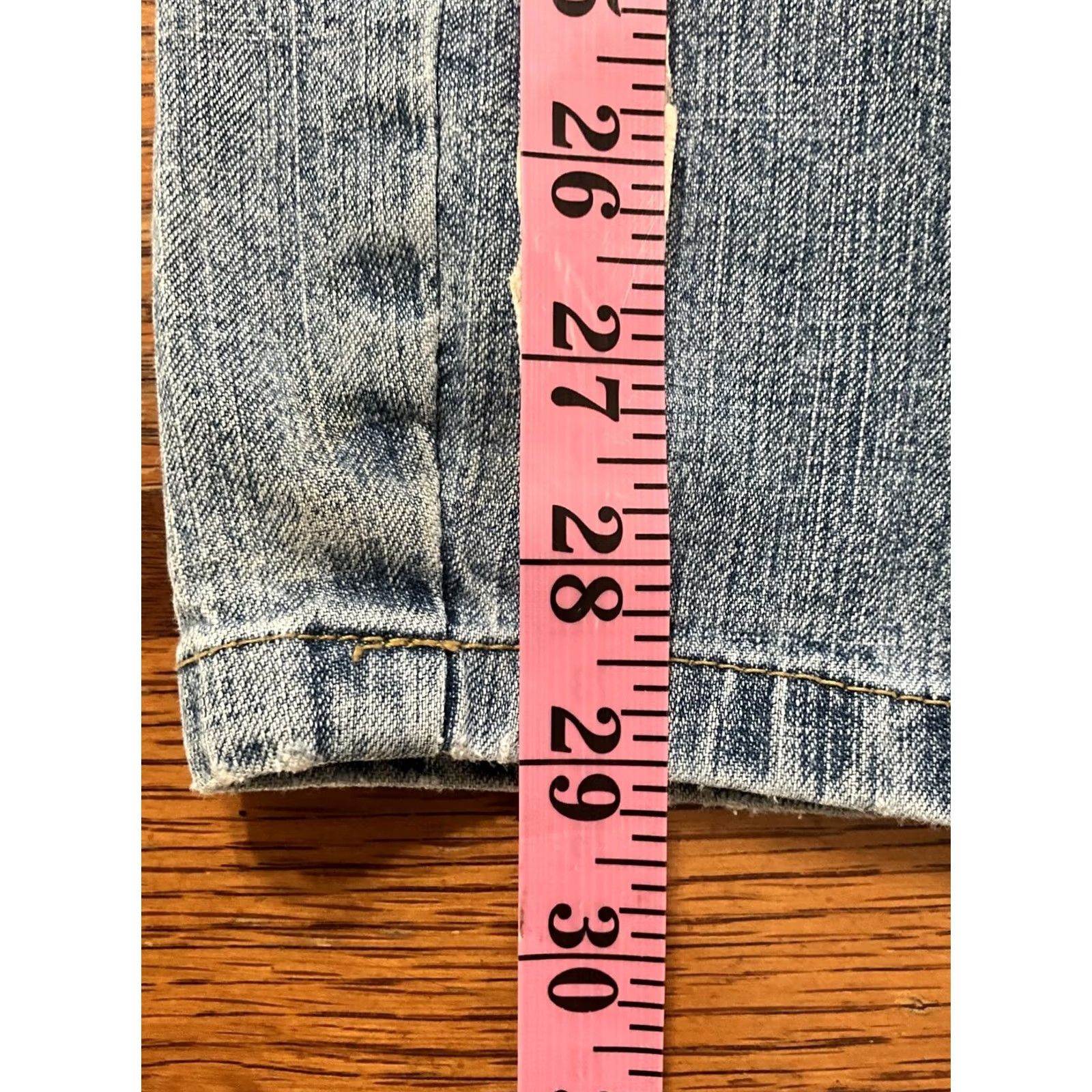Gloria Vanderbilt Gloria Vanderbilt Jeans Denim Jeans Women's Blue 12 Regular 29 in Inseam Casual Button Accents Size 24" / US 00 / IT 34 - 3 Thumbnail
