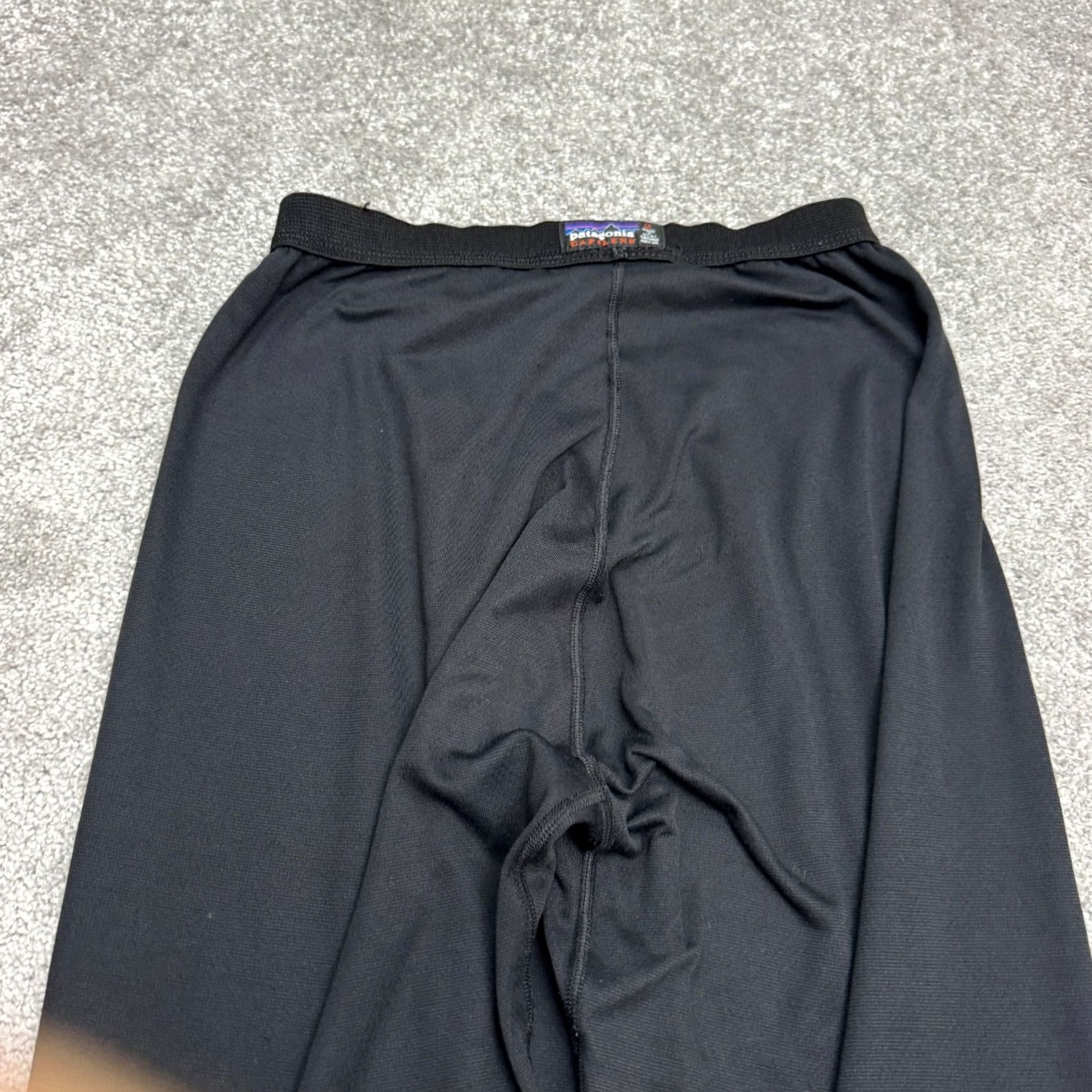 Patagonia VINTAGE Patagonia Capilene Jogger Pants Mens Medium Black Outdoor 90s Retro Size US 31 - 3 Thumbnail