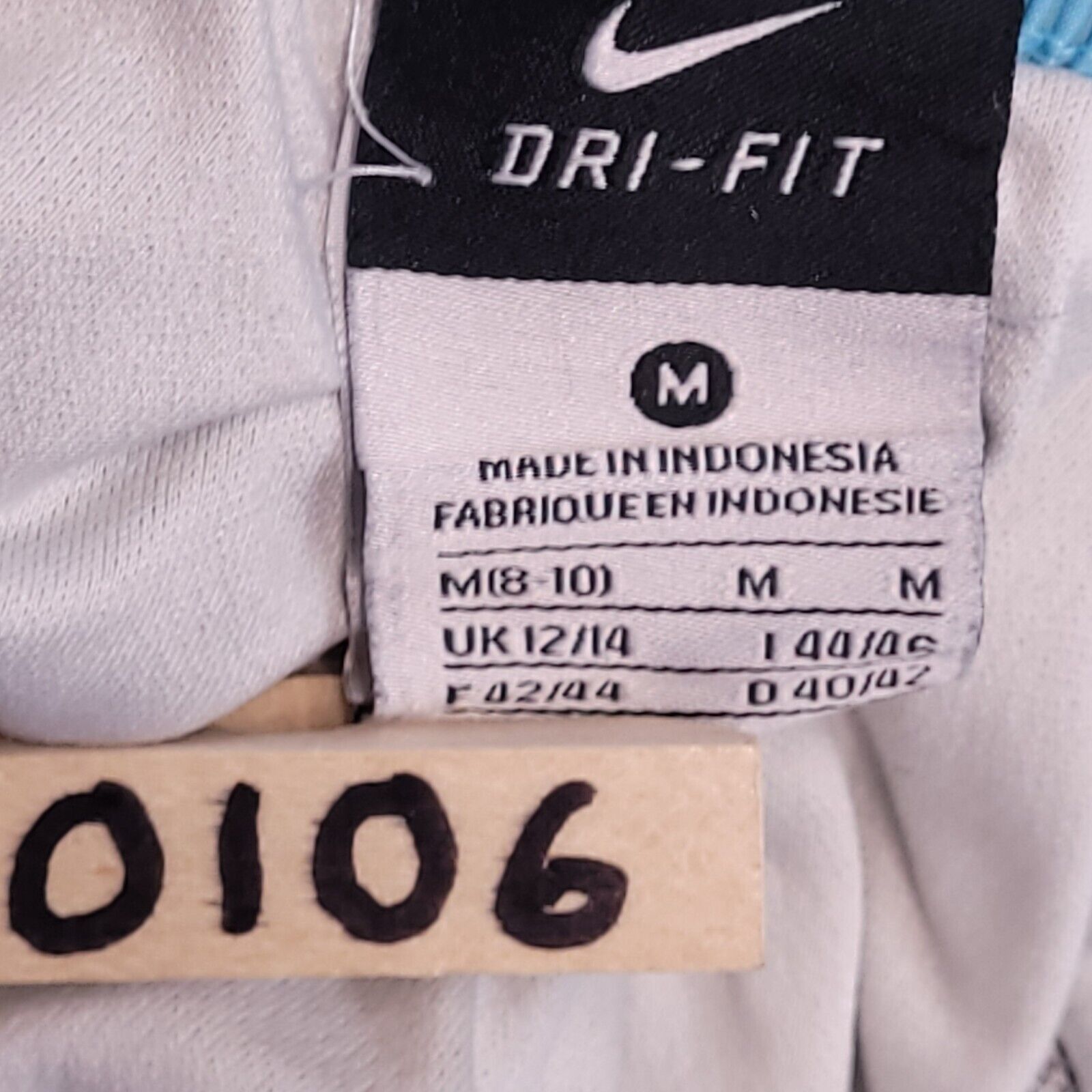 Nike Nike Dri Fit Athletic Shorts Womens Size Medium M Blue White Size 28" / US 6 / IT 42 - 5 Thumbnail