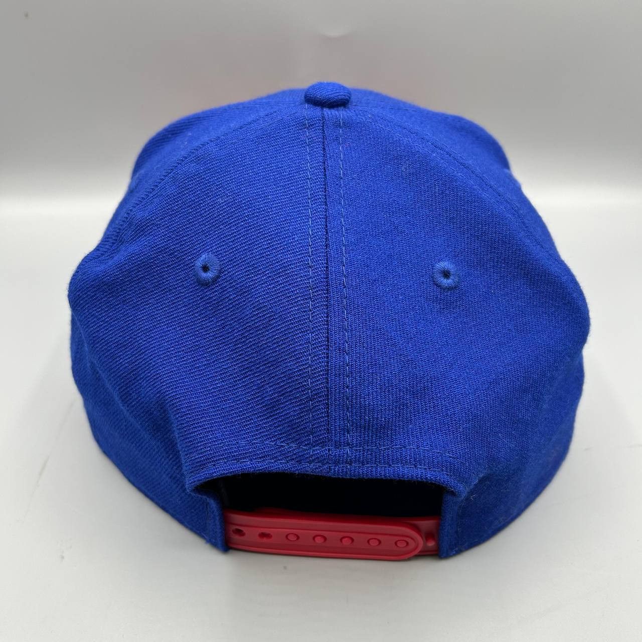 New Era Chicago Cubs Hat Men Blue World Series Snap Back Cap Wool Size ONE SIZE - 8 Thumbnail