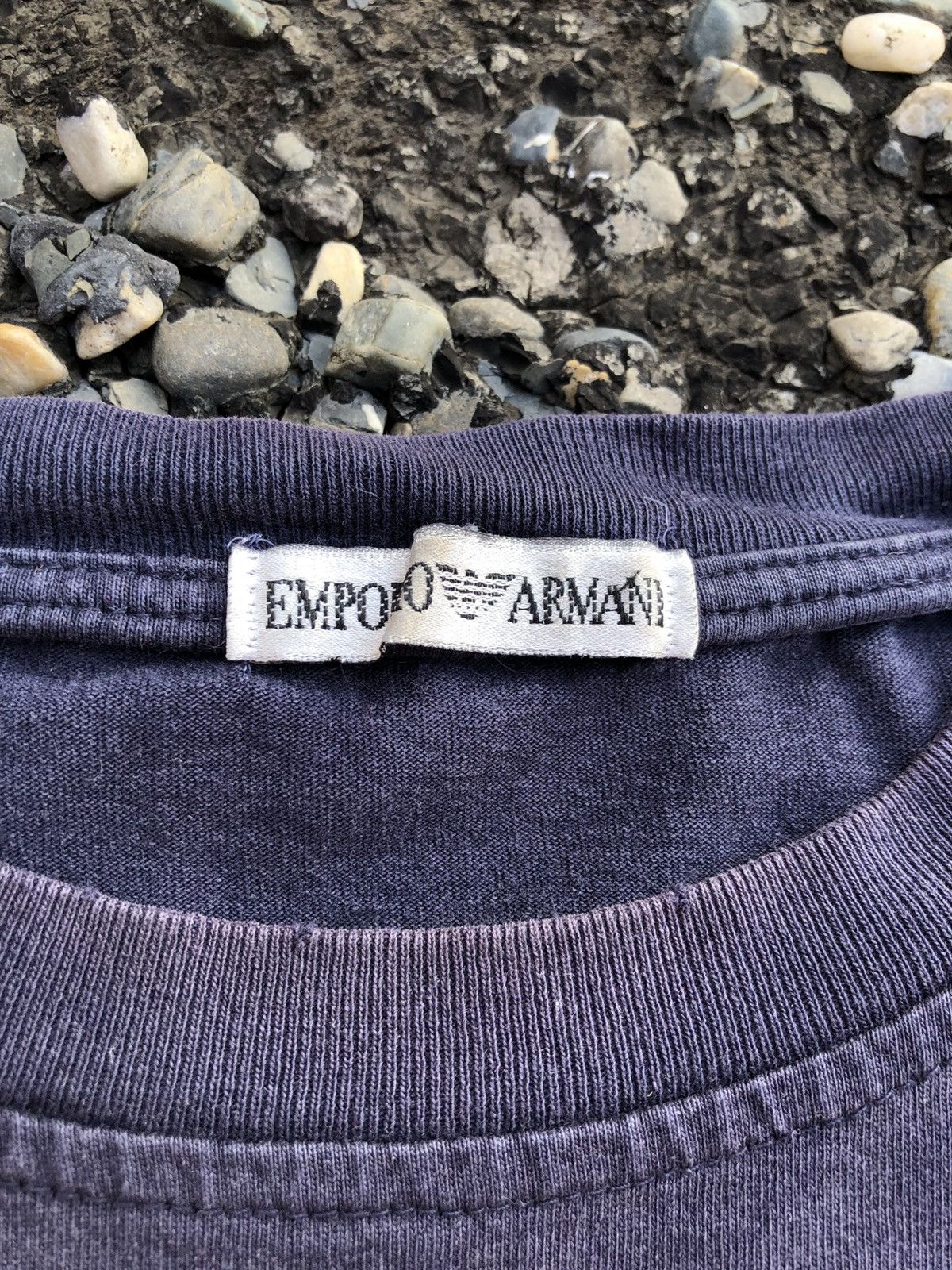 Emporio Armani Vintage 1990’s Emporio Armani Graphic T-Shirt Size US L / EU 52-54 / 3 - 5 Thumbnail