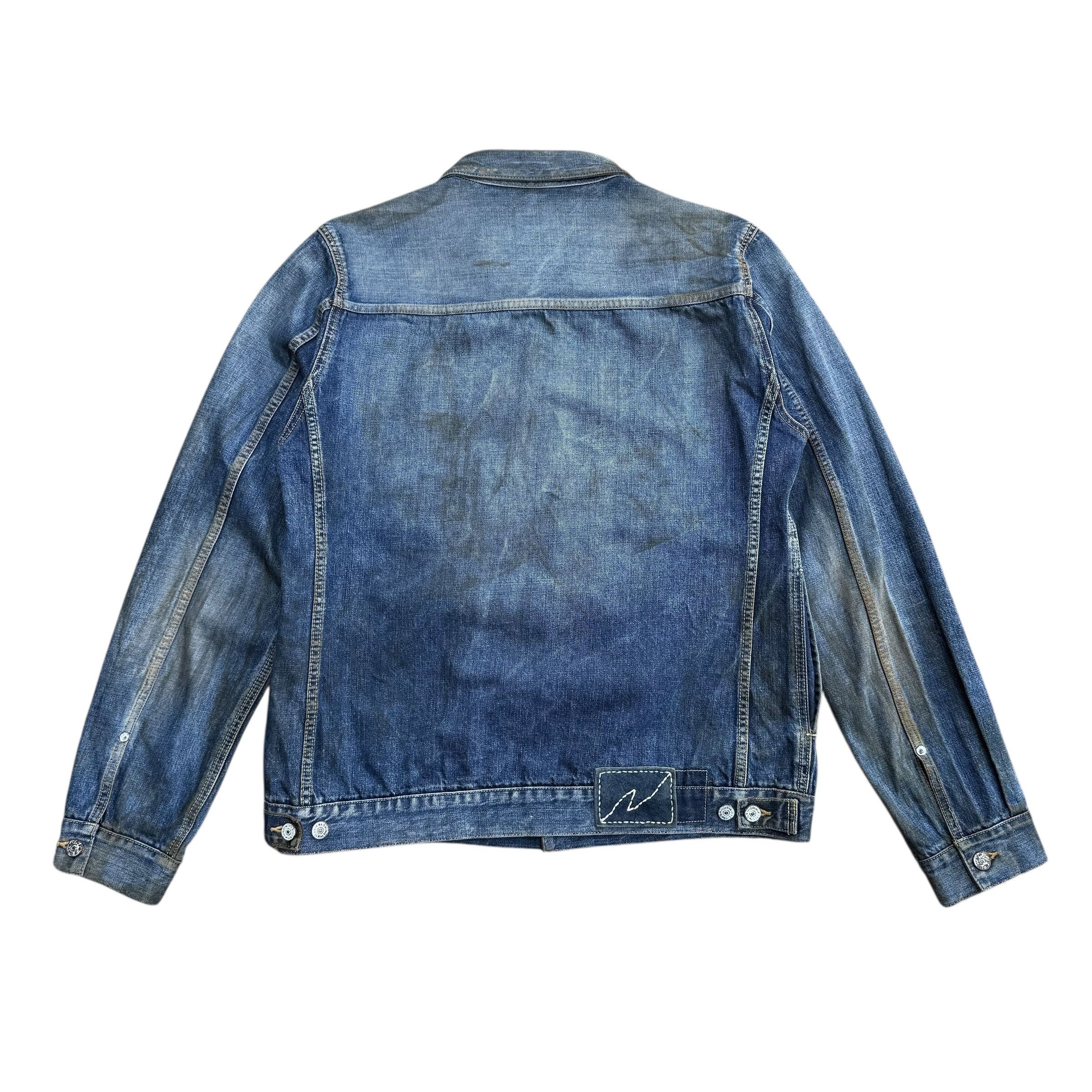 Visvim Visvim 101 19aw Dry Dmgd-1000 Denim Jacket Size US XL / EU 56 / 4 - 8 Thumbnail