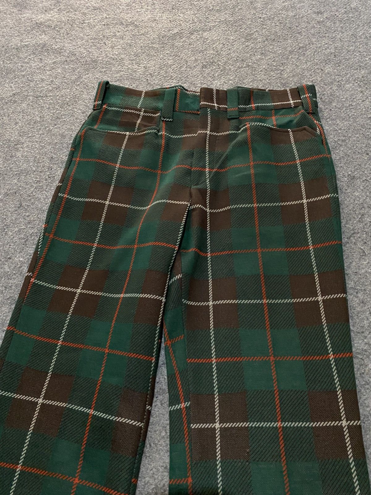 Vintage 70s Lee Plaid Pants Size US 30 / EU 46 - 3 Thumbnail