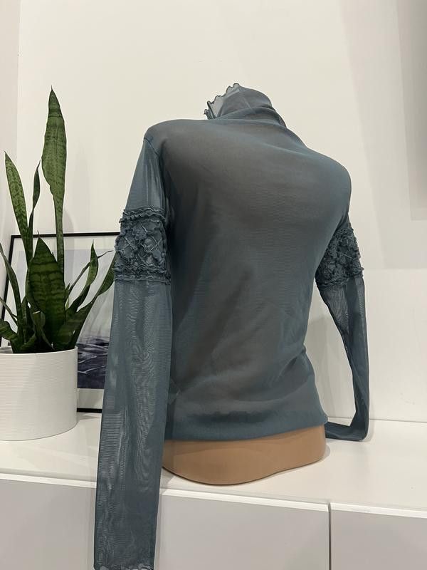 Other Sheer jumper mesh longsleeve sz S/M Size M / US 6-8 / IT 42-44 - 3 Thumbnail