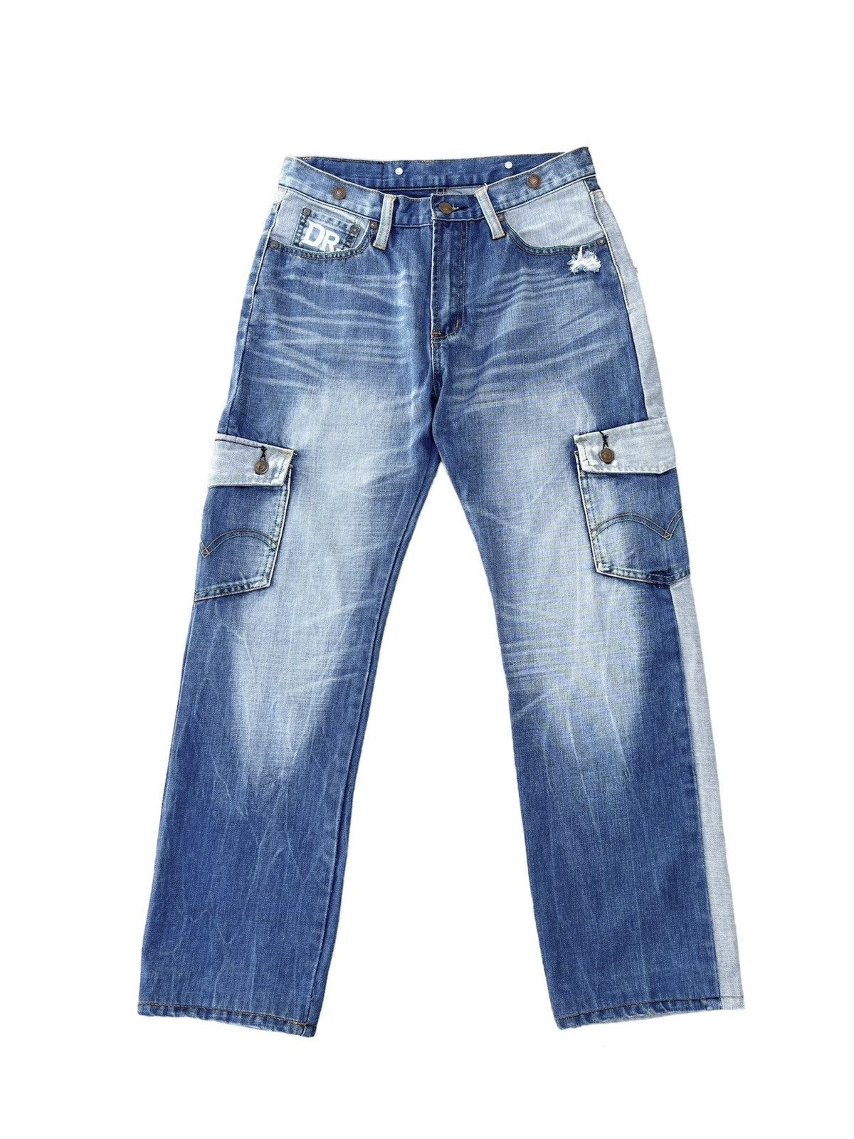 Darren Romanelli Levi's x Darren Romanelli Cargo Denim Pants Size US 30 / EU 46 - 6 Thumbnail