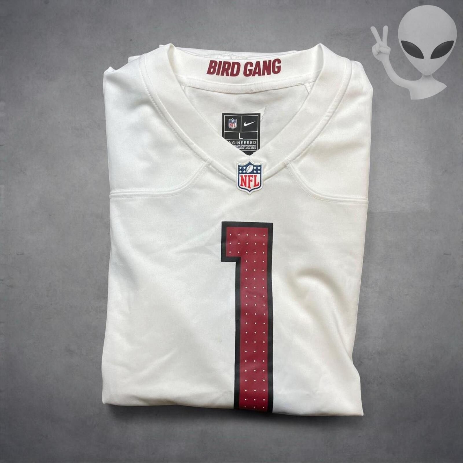 Nike Nike NFL Kyler Murray #1 Cardinals Vapor White Jersey Large Size US L / EU 52-54 / 3 - 8 Thumbnail