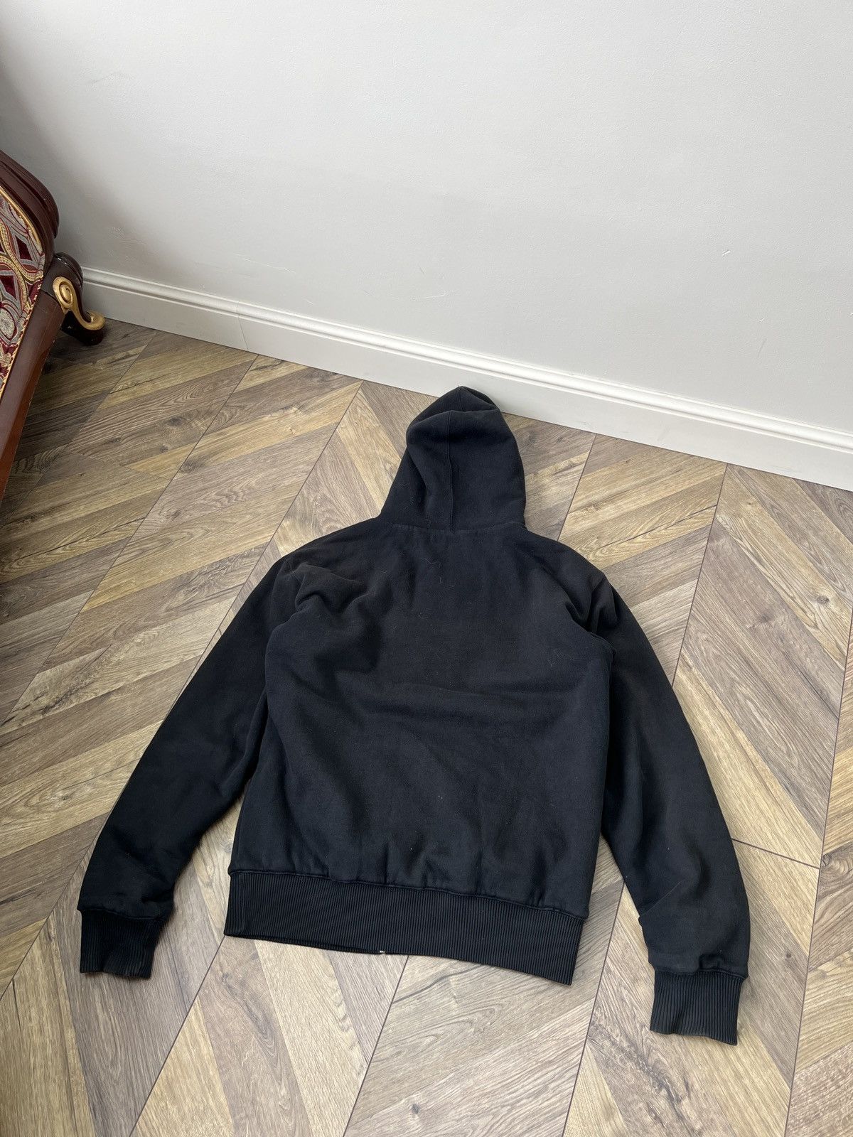 Fox Racing Vintage Fox Racing Black Zip-Up Heavy Jacket Streetwear Size US L / EU 52-54 / 3 - 14 Thumbnail