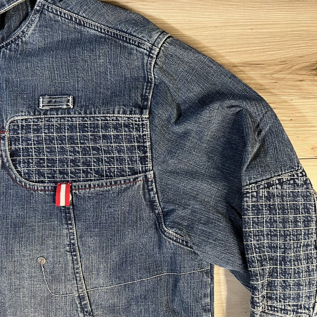 Pepe Jeans Blue Hooded Denim Jean Jacket Size US XL / EU 56 / 4 - 4 Thumbnail