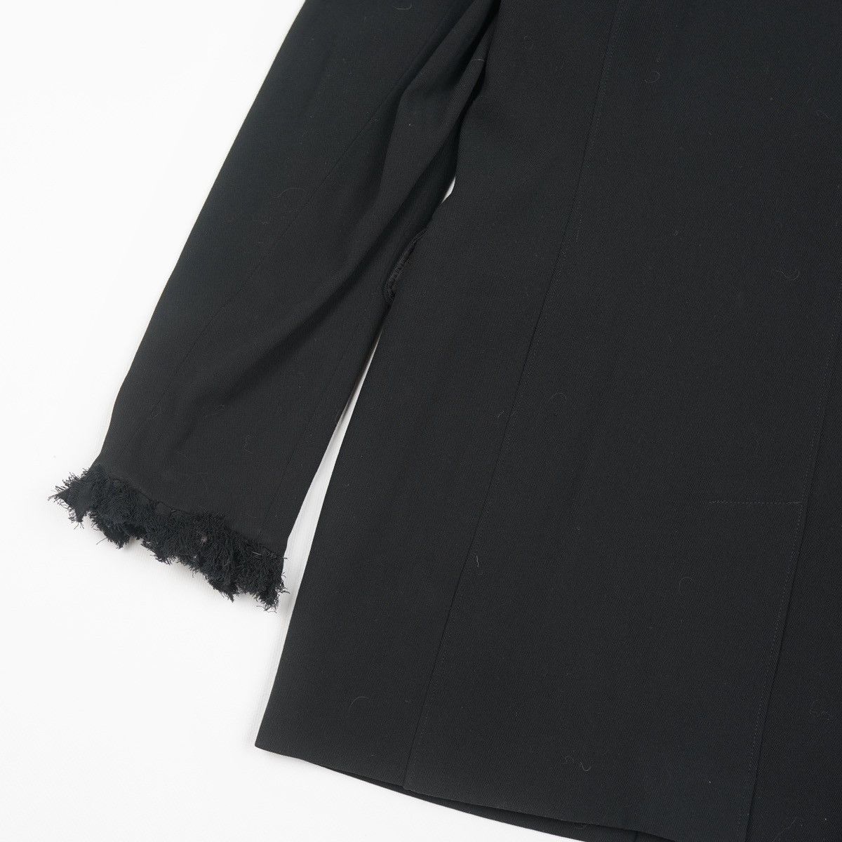 Jean Paul Gaultier Jean Paul Gaultier Wool Fringe Double Breasted Coat Jacket Size M / US 6-8 / IT 42-44 - 12 Thumbnail