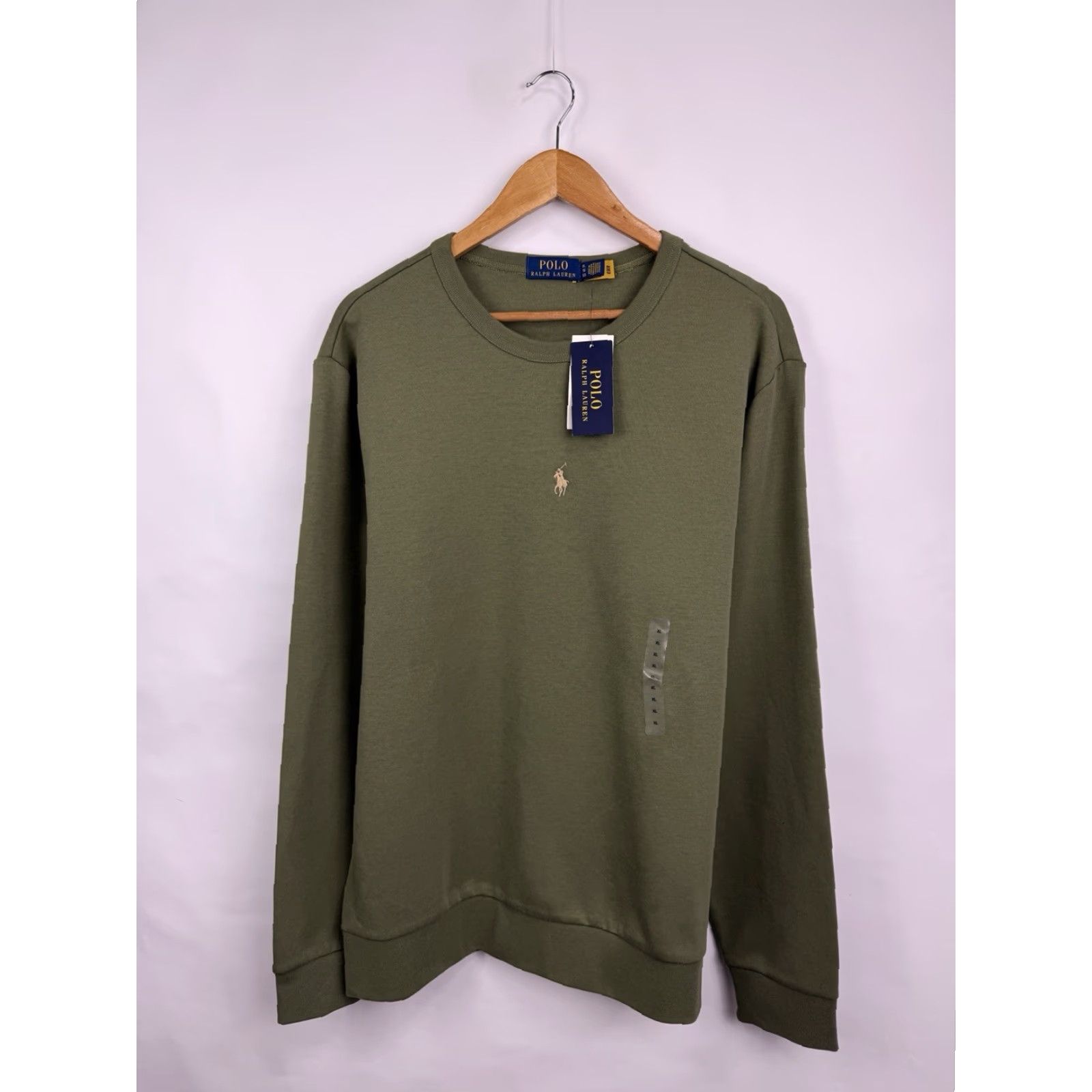 Polo Ralph Lauren VINTAGE Polo Ralph Lauren Sweatshirt Olive XL Pullover Knit NWT Mens Rare Size US XL / EU 56 / 4 - 7 Thumbnail