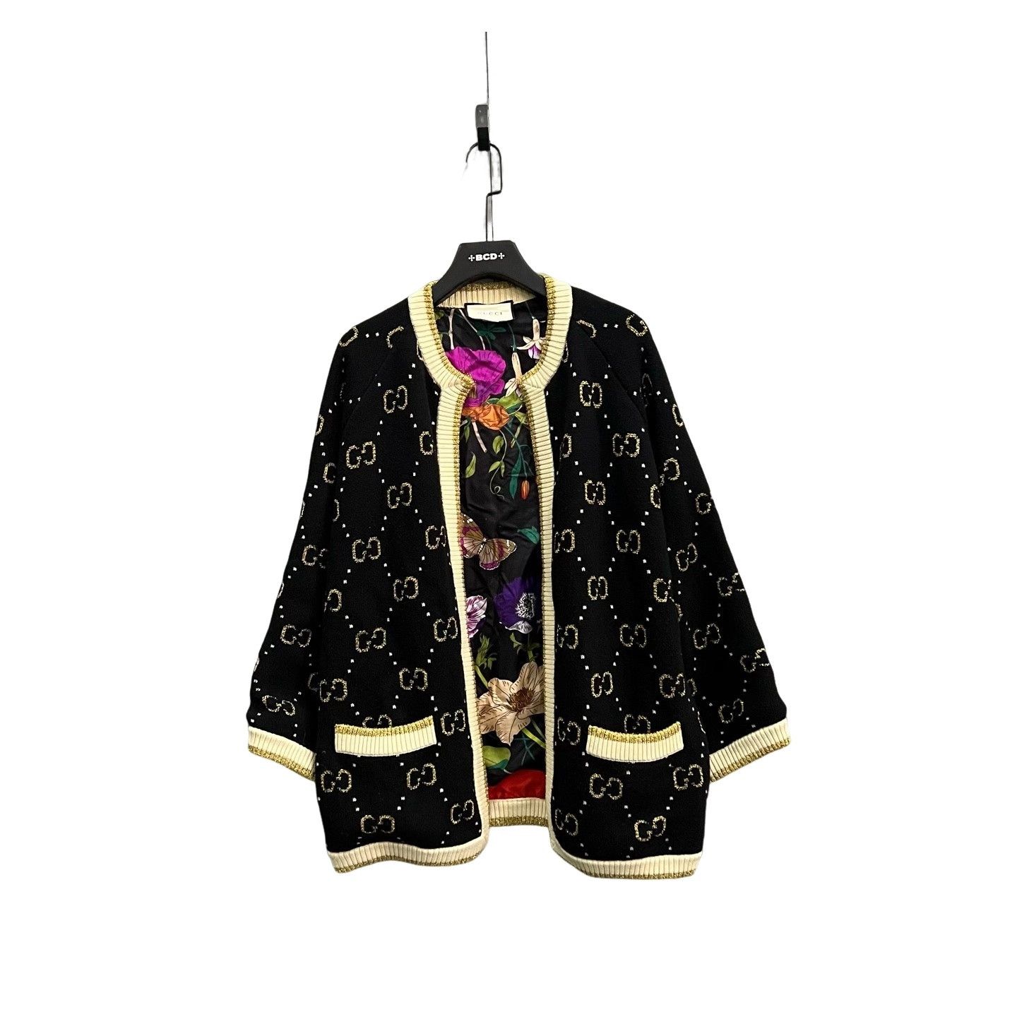 Gucci Gucci GG Logo Knit Cardigan Size L Size US L / EU 52-54 / 3 - 1 Thumbnail