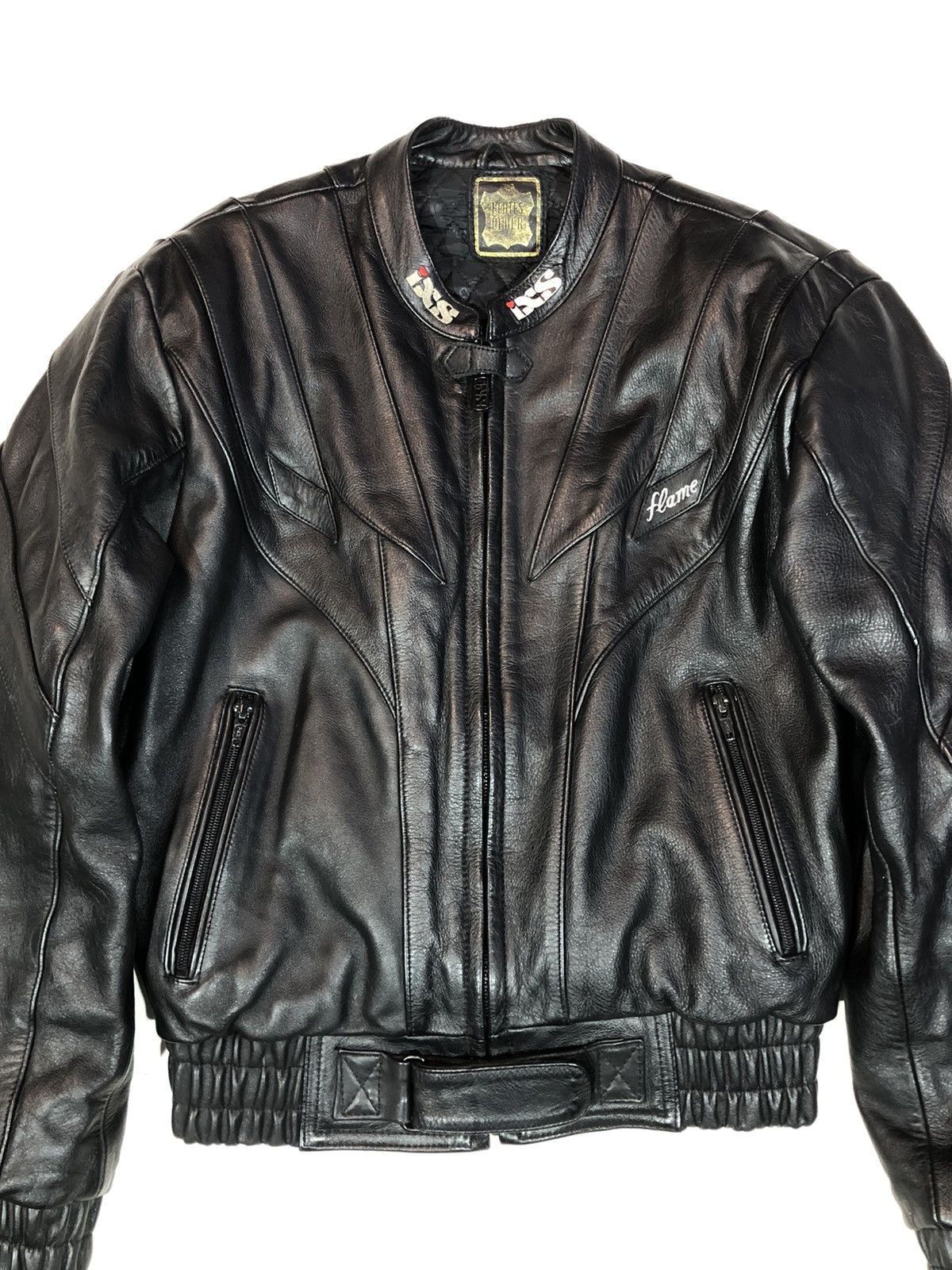 Ferrari × Honda × Yamaha IXS Motorcycle Leather Jacket Racing Vintage Size US M / EU 48-50 / 2 - 6 Thumbnail