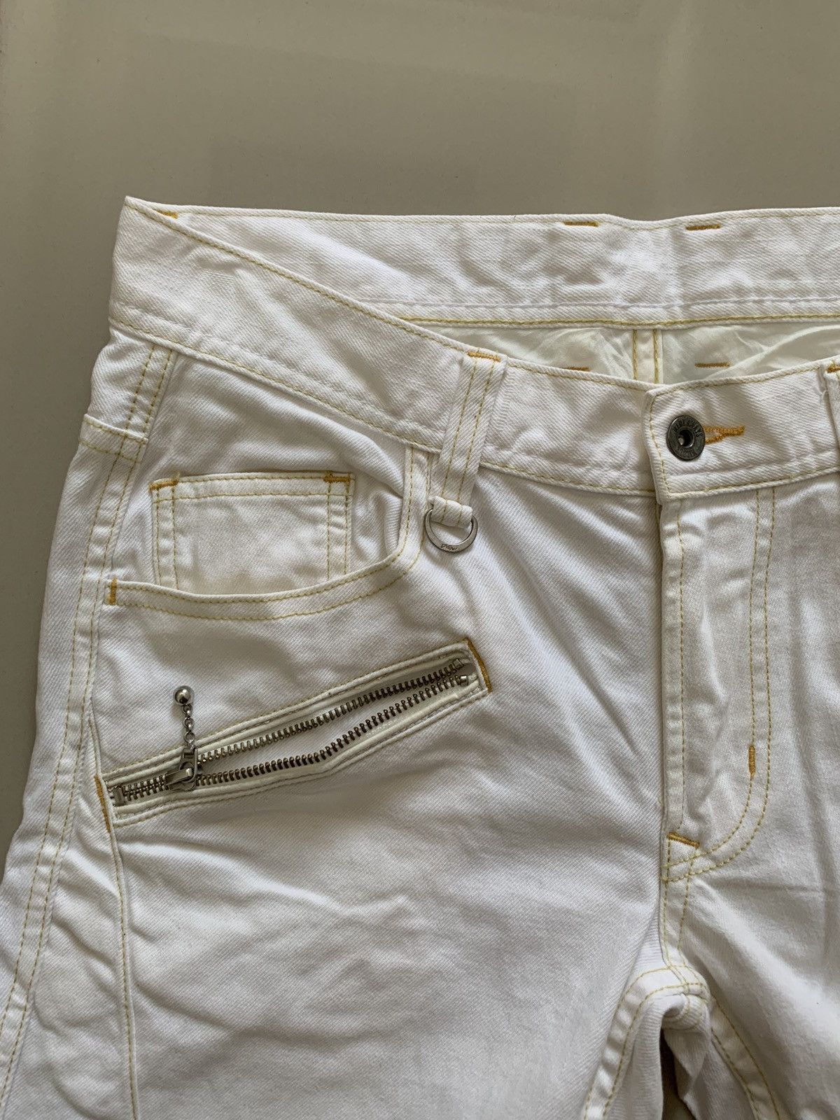HIDEAWAYS Hideaways Nicole Club Zipper Flared Jeans Size US 32 / EU 48 - 5 Thumbnail