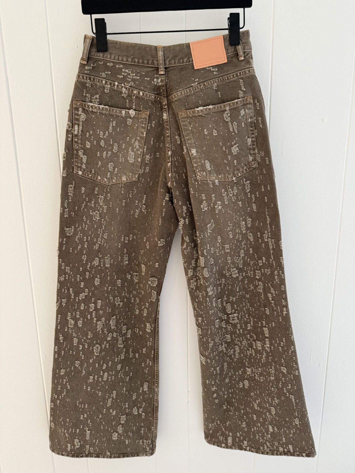 Acne Studios Acne Studios 2022 Moth Brown Jeans Size US 28 / EU 44 - 3 Thumbnail