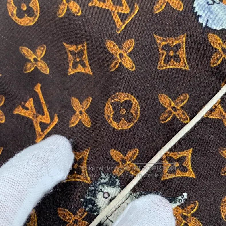 Louis Vuitton Louis Vuitton Long Sleeve Shirt of Mulberry Silk with Brow Size XS / US 0-2 / IT 36-38 - 8 Thumbnail