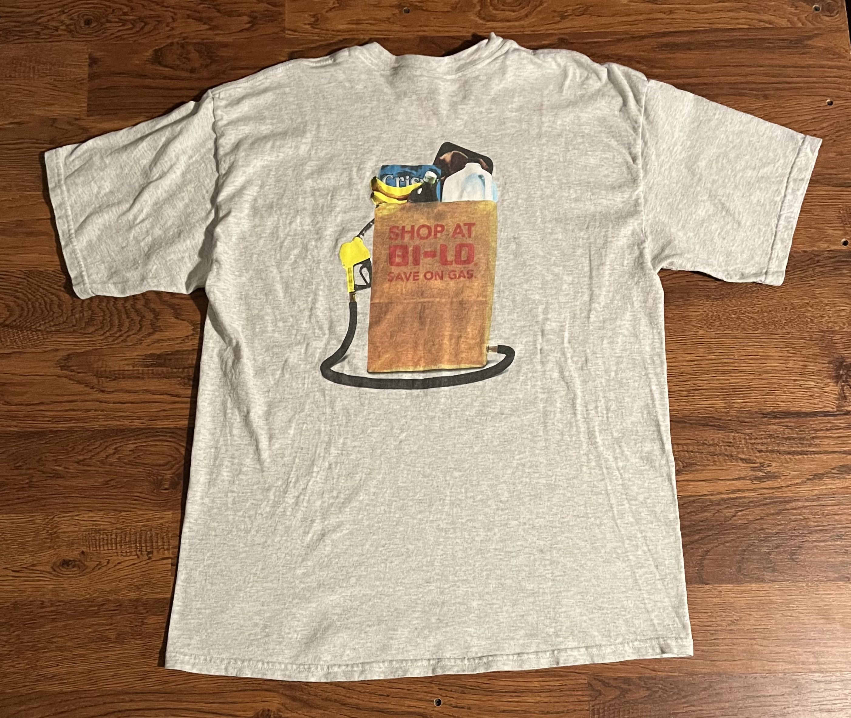 Other Gildan Bi-Lo Grocery Store Save On Gas Promo Vintage Size US XL / EU 56 / 4 - 2 Thumbnail