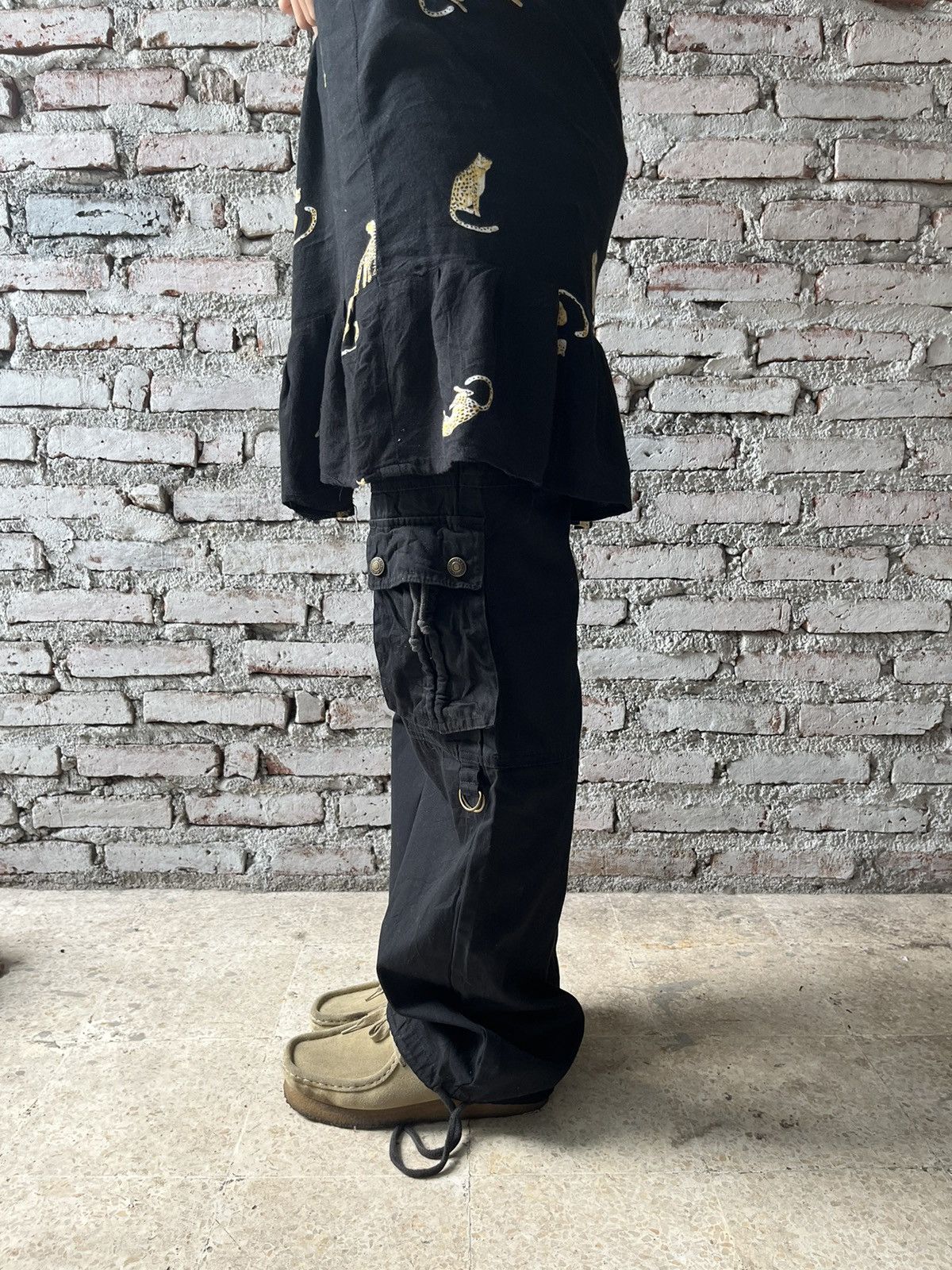 If Six Was Nine × Japanese Brand × KMRii Aplhouse bondage cargo punk ifsixwasnine lgb kmrii style Size US 29 - 6 Thumbnail