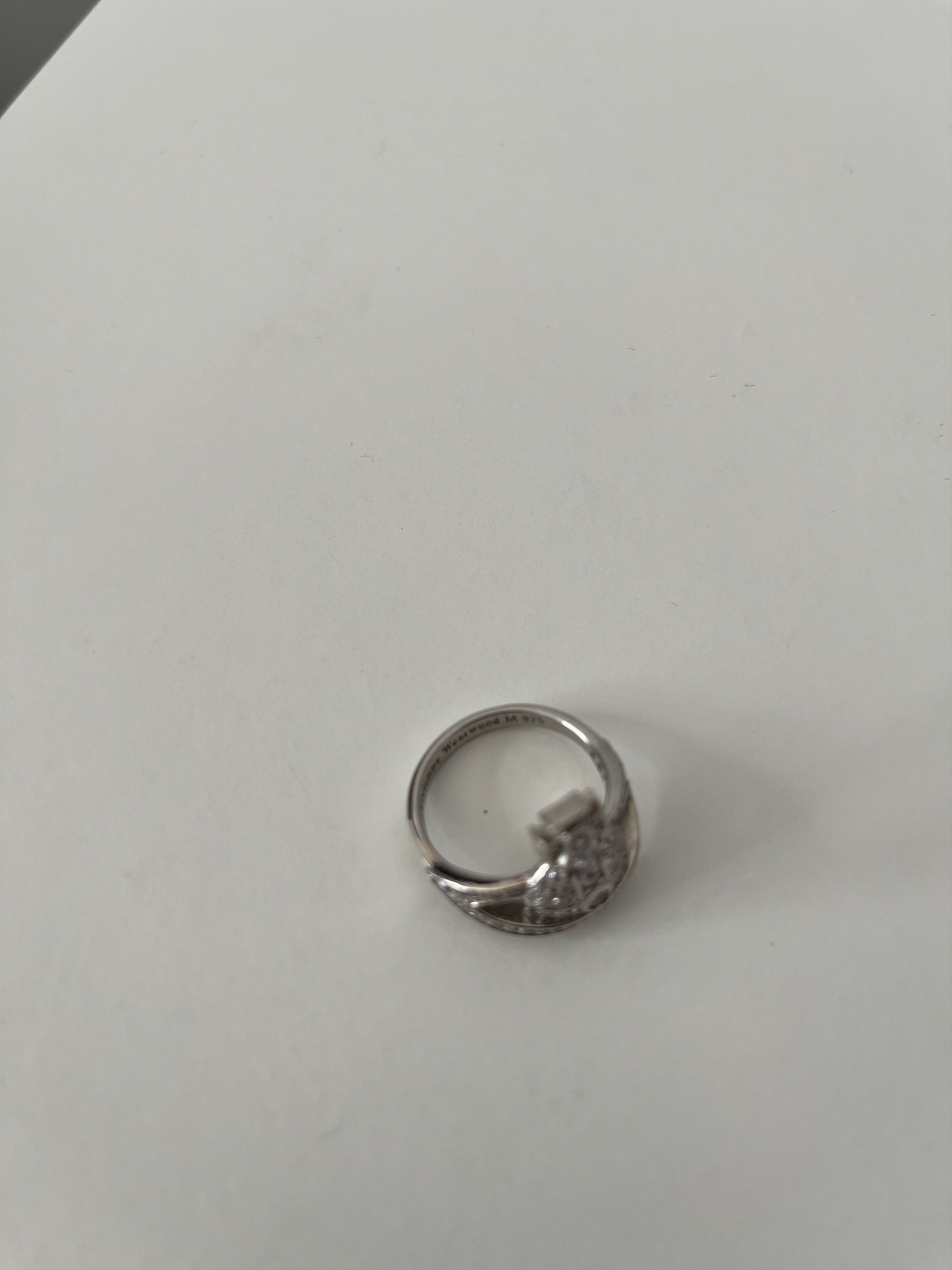 Vivienne Westwood Silver Mini Orb Ring Size ONE SIZE - 5 Thumbnail