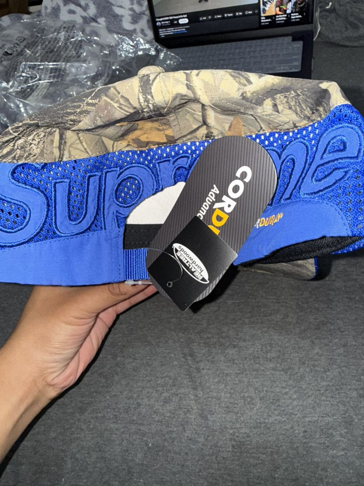 Supreme Supreme Cordova 6 Pannel real tree and blue hat Size ONE SIZE - 3 Thumbnail
