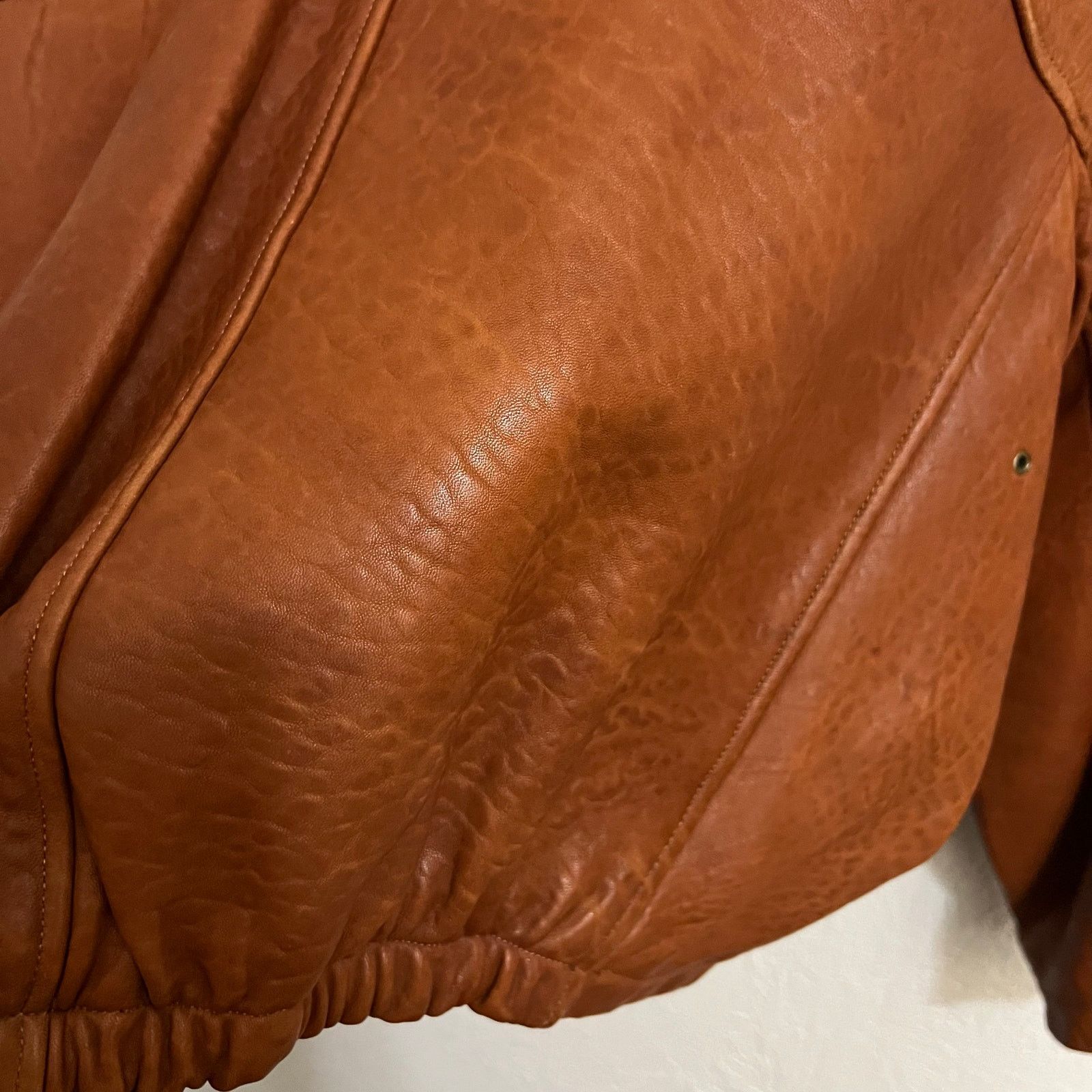 Vintage Michael Lawrence Signature Brown Leather Jacket USA Sz M 90s Size US M / EU 48-50 / 2 - 13 Thumbnail