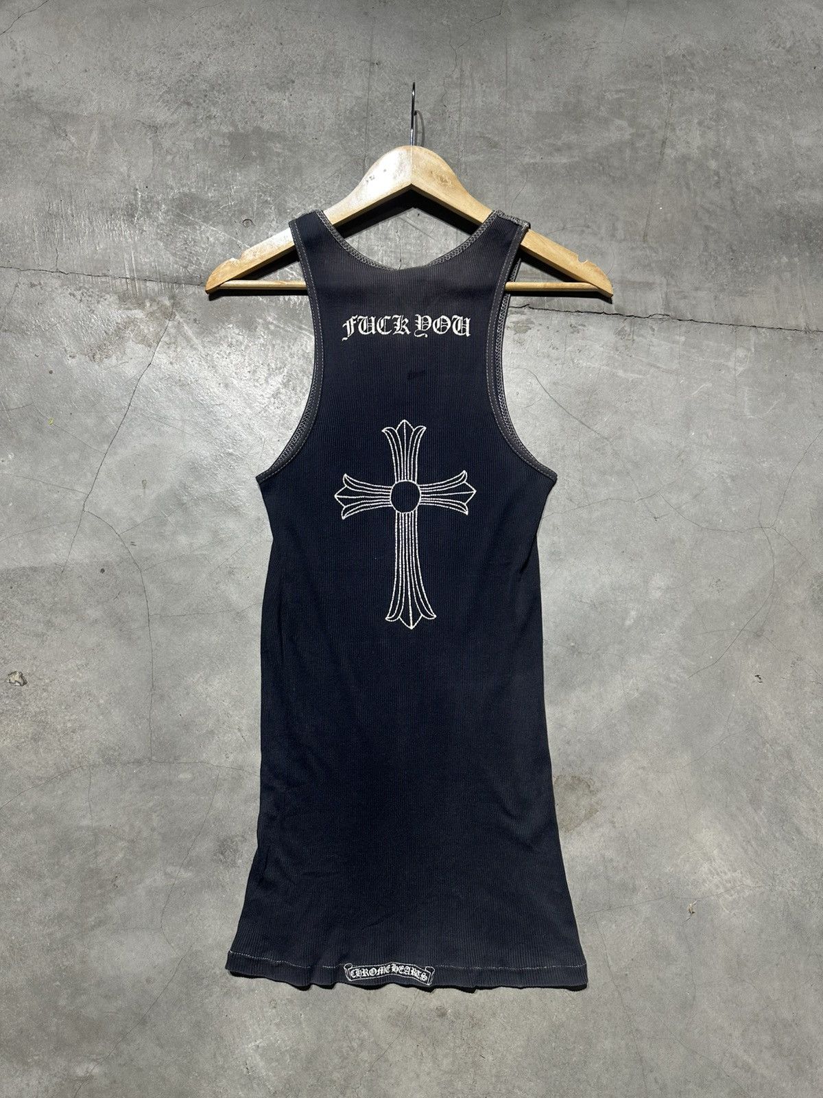 Chrome Hearts vintage chrome hearts tank top tee Size US M / EU 48-50 / 2 - 4 Thumbnail