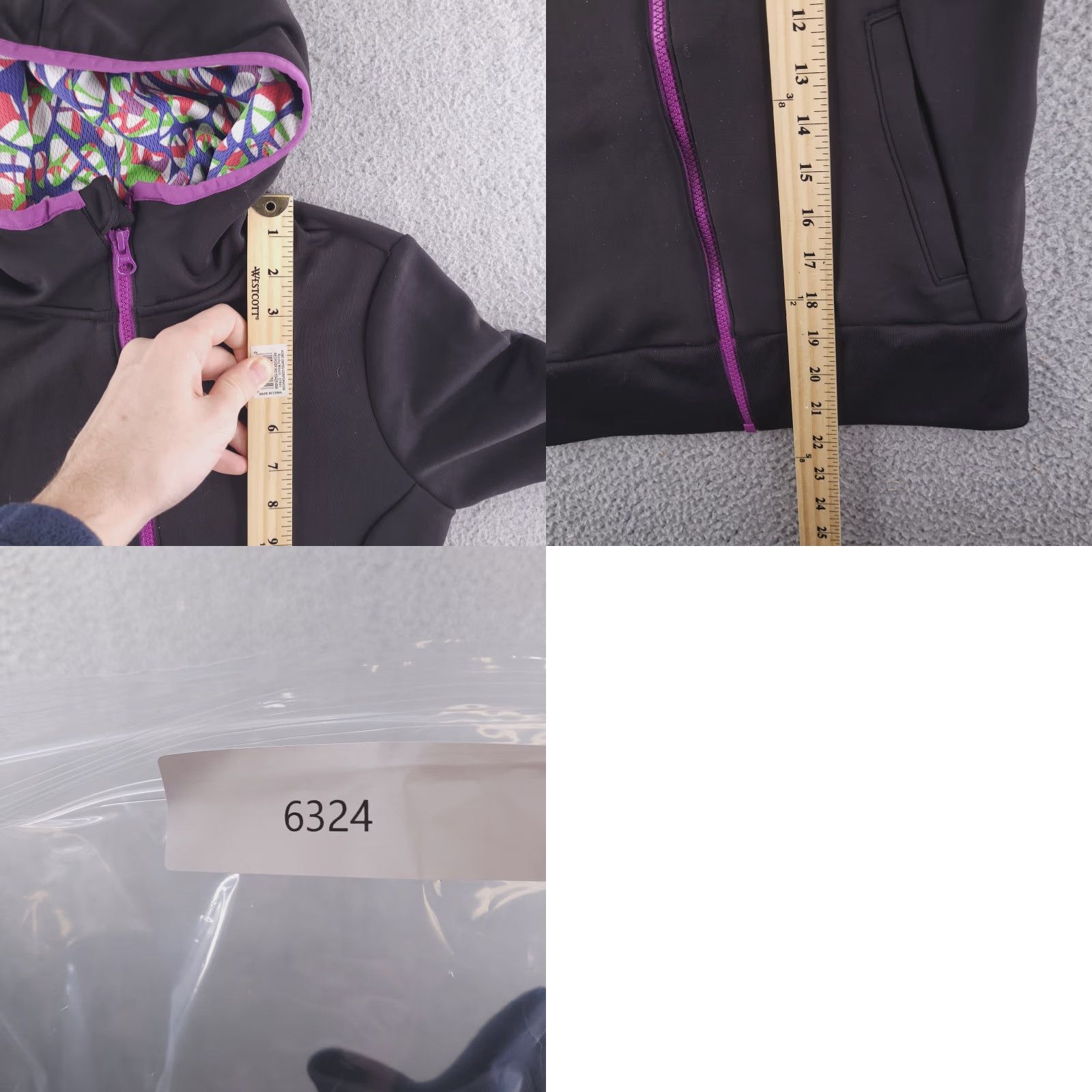 Puma Puma Hoodie Womens XS Black Full Zip Running Performance Activewear Womens XS Black Full Zip Puma Hoodie Size XS / US 0-2 / IT 36-38 - 8 Thumbnail