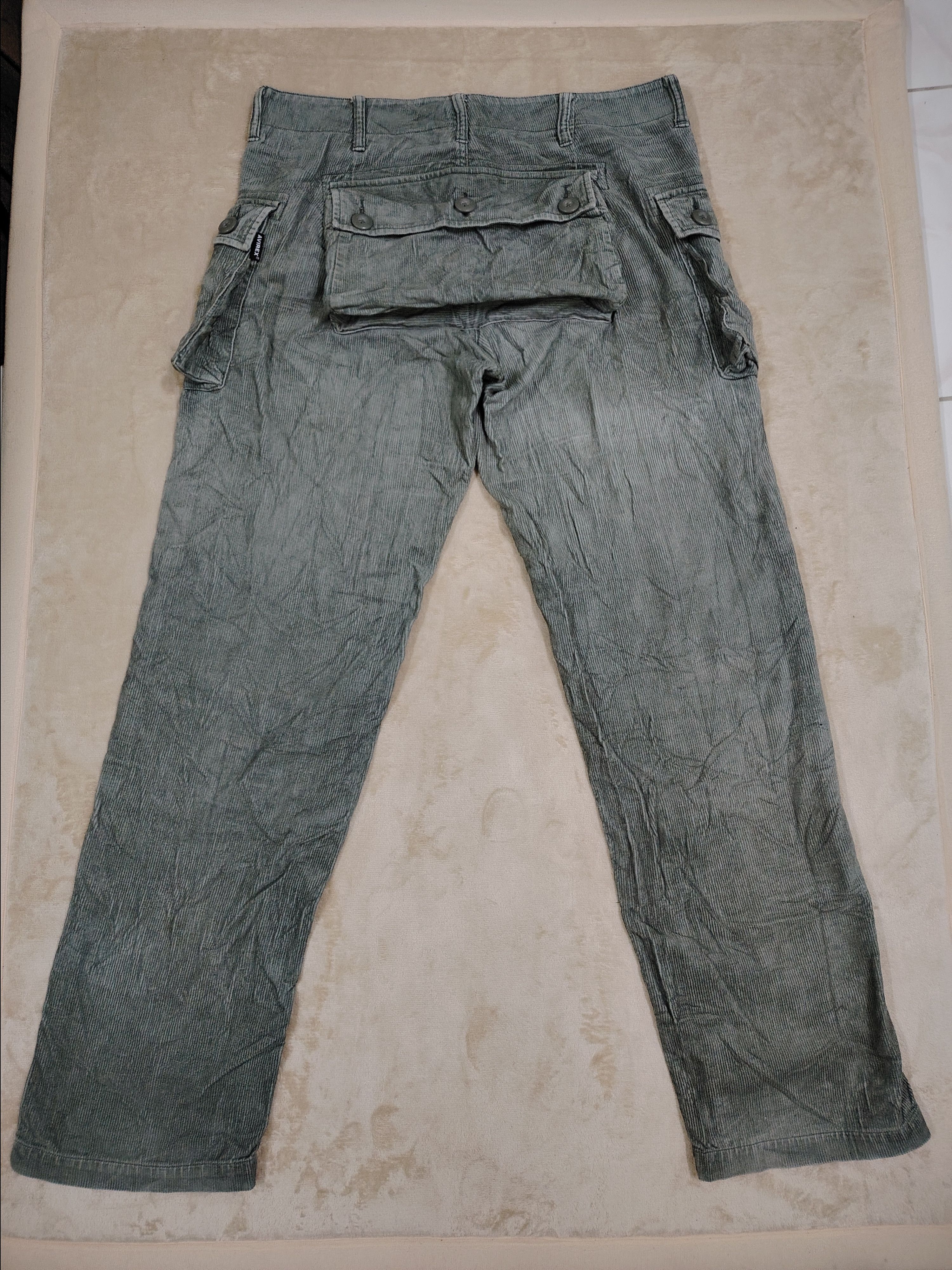 Avirex Vintage Avirex Corduroy Cargo Monkey Pants Size US 33 - 13 Thumbnail