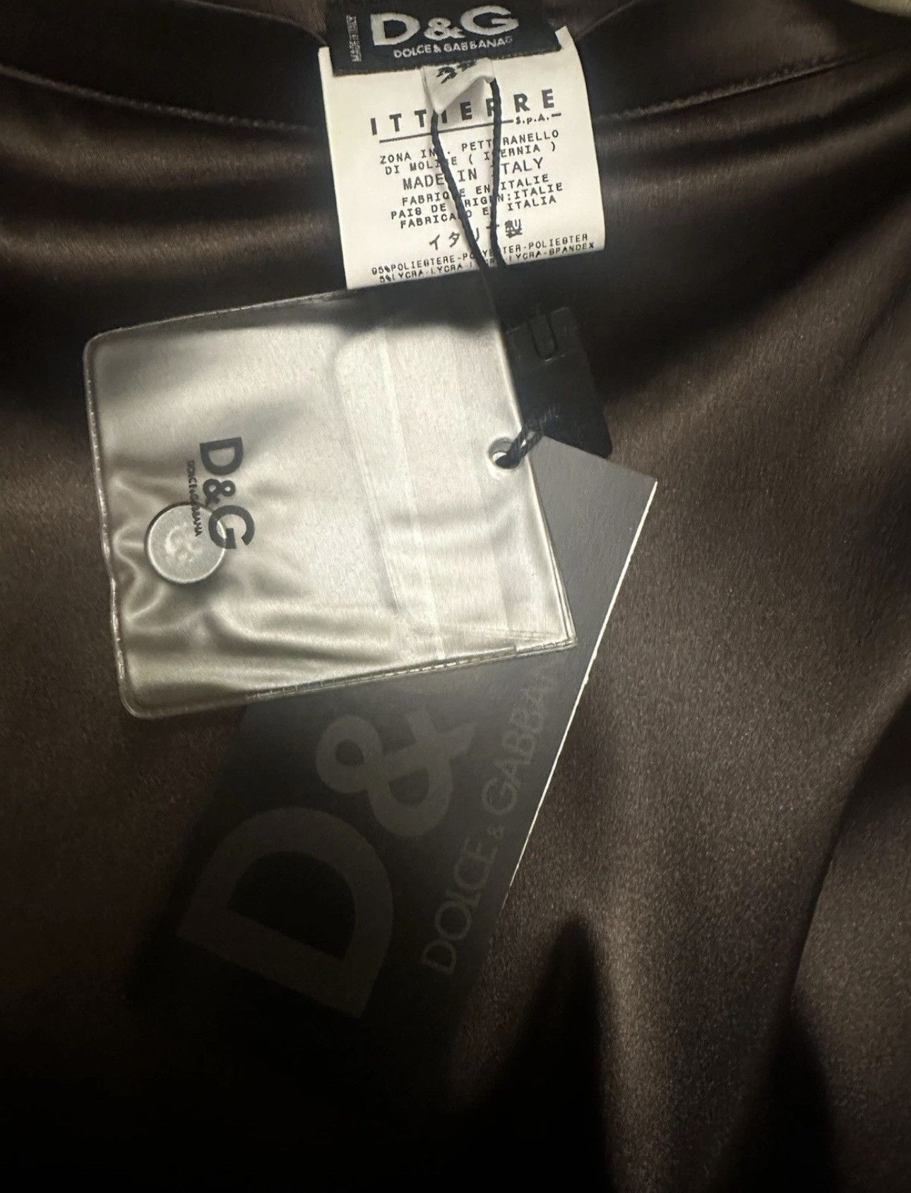 Dolce & Gabbana Dolce & Gabbana Women's dark Brown Skirt 28/42 New Size 28" / US 6 / IT 42 - 4 Thumbnail