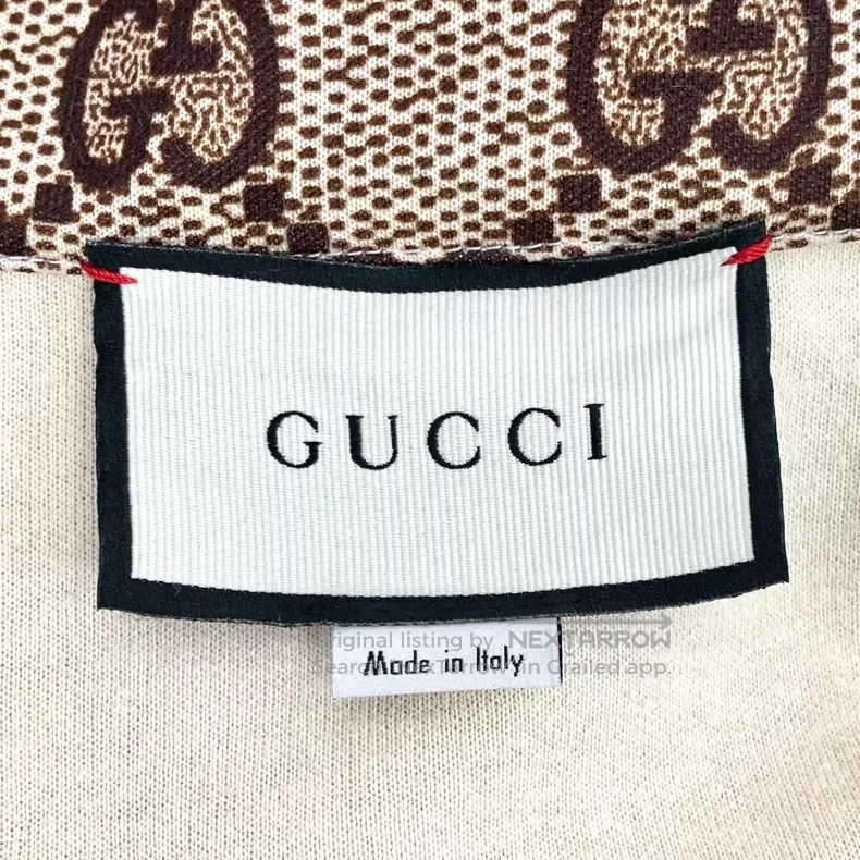 Gucci Gucci Color-blocked striped logo jacquard full print stand Size US L / EU 52-54 / 3 - 5 Thumbnail
