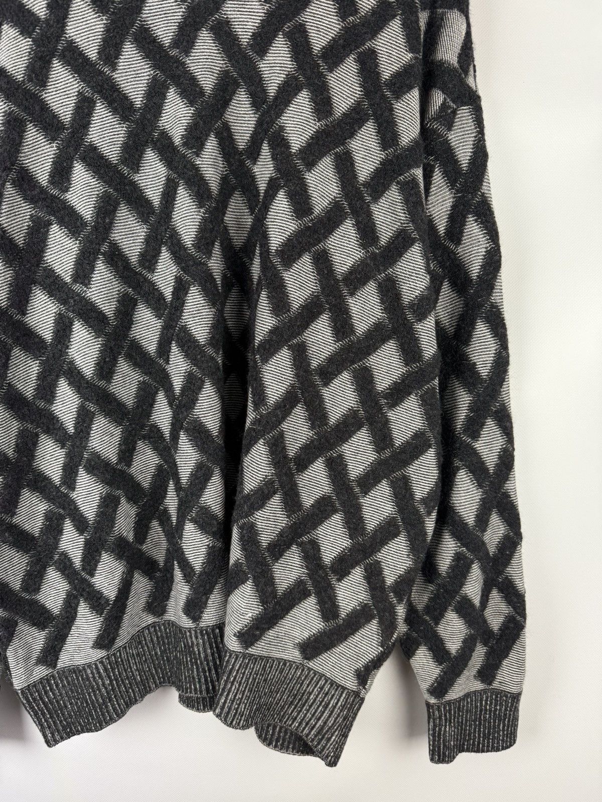 Carlo Colucci Carlo Colucci Cotton Wool Knitted Crewneck Sweater Pullover Size US XL / EU 56 / 4 - 6 Thumbnail