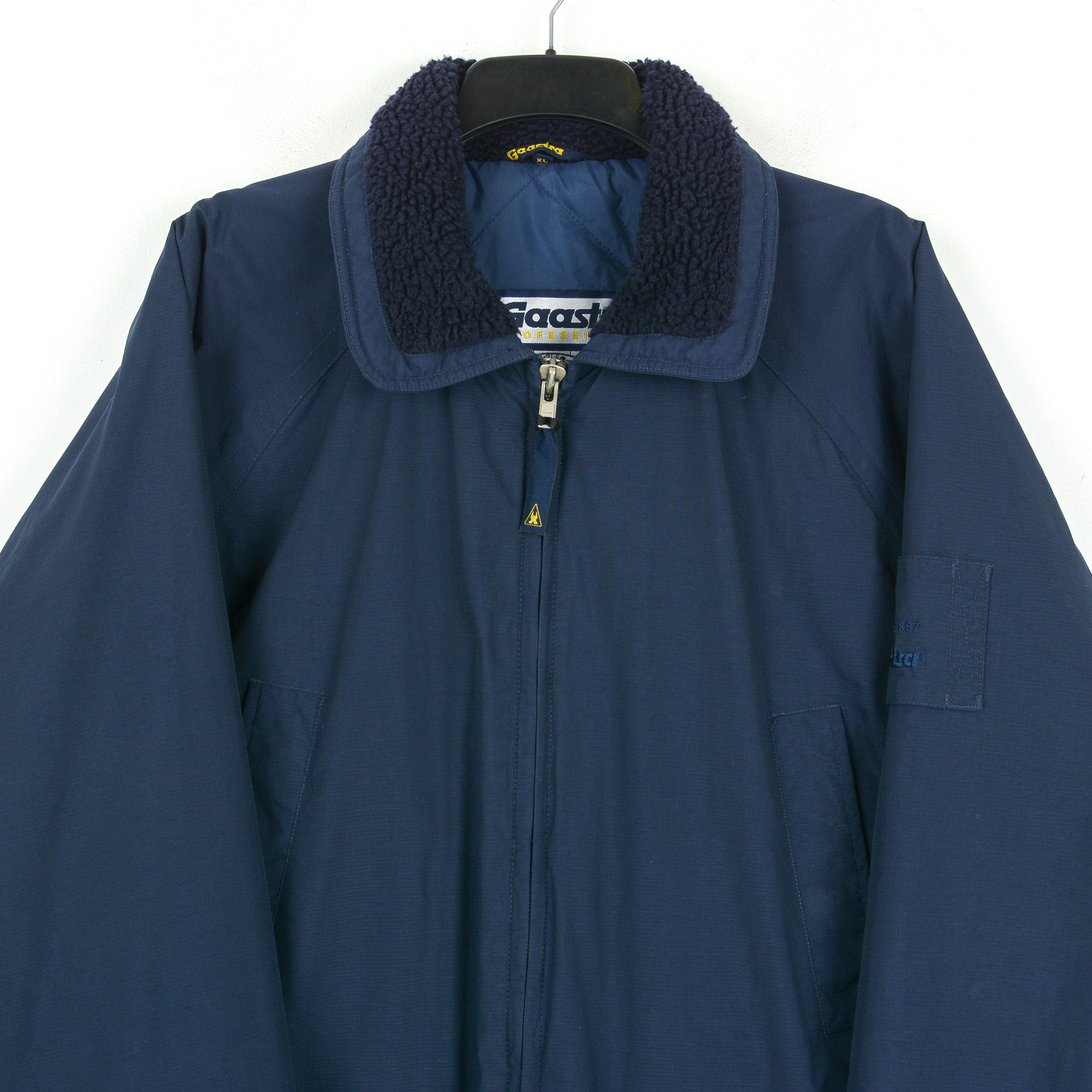 Designer GAASTRA Men Jacket XL Coat Windbreaker Insulated Padded Navy Size US XL / EU 56 / 4 - 2 Thumbnail