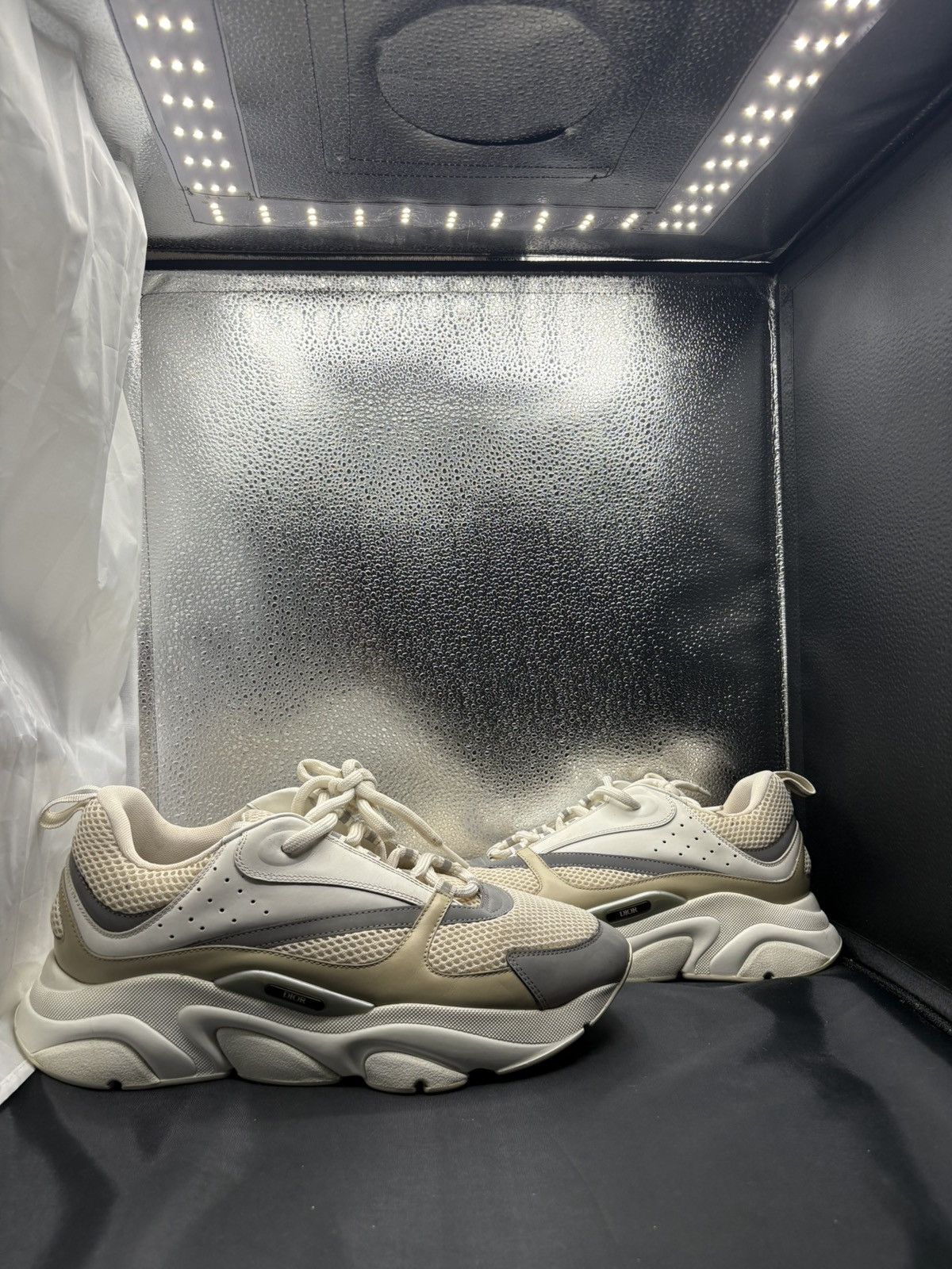 Dior Dior B22 Triple White 🔥 Size US 12 / EU 45 - 2 Thumbnail