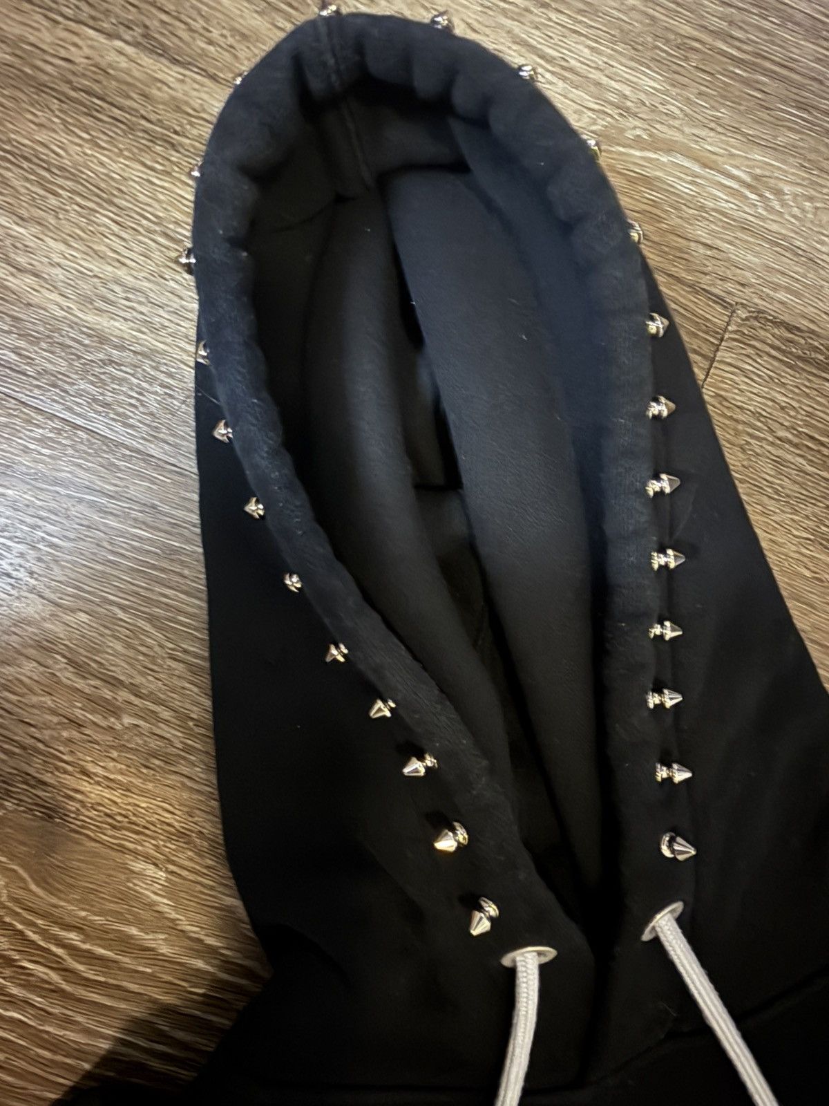 Palm Angels Palm Angels teddy bear hoodie with studs Size US L / EU 52-54 / 3 - 3 Thumbnail