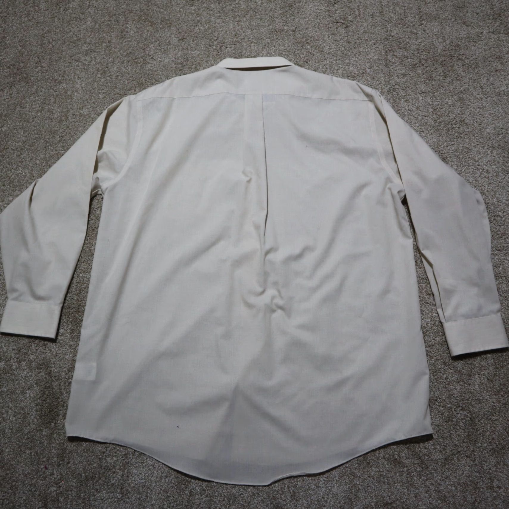 Stafford Stafford Shirt Button-Up Long Sleeve Travel Casual Brown 17.5 Mens Size 17.5 Cotton Blend Pockets Size US XXL / EU 58 / 5 - 7 Thumbnail