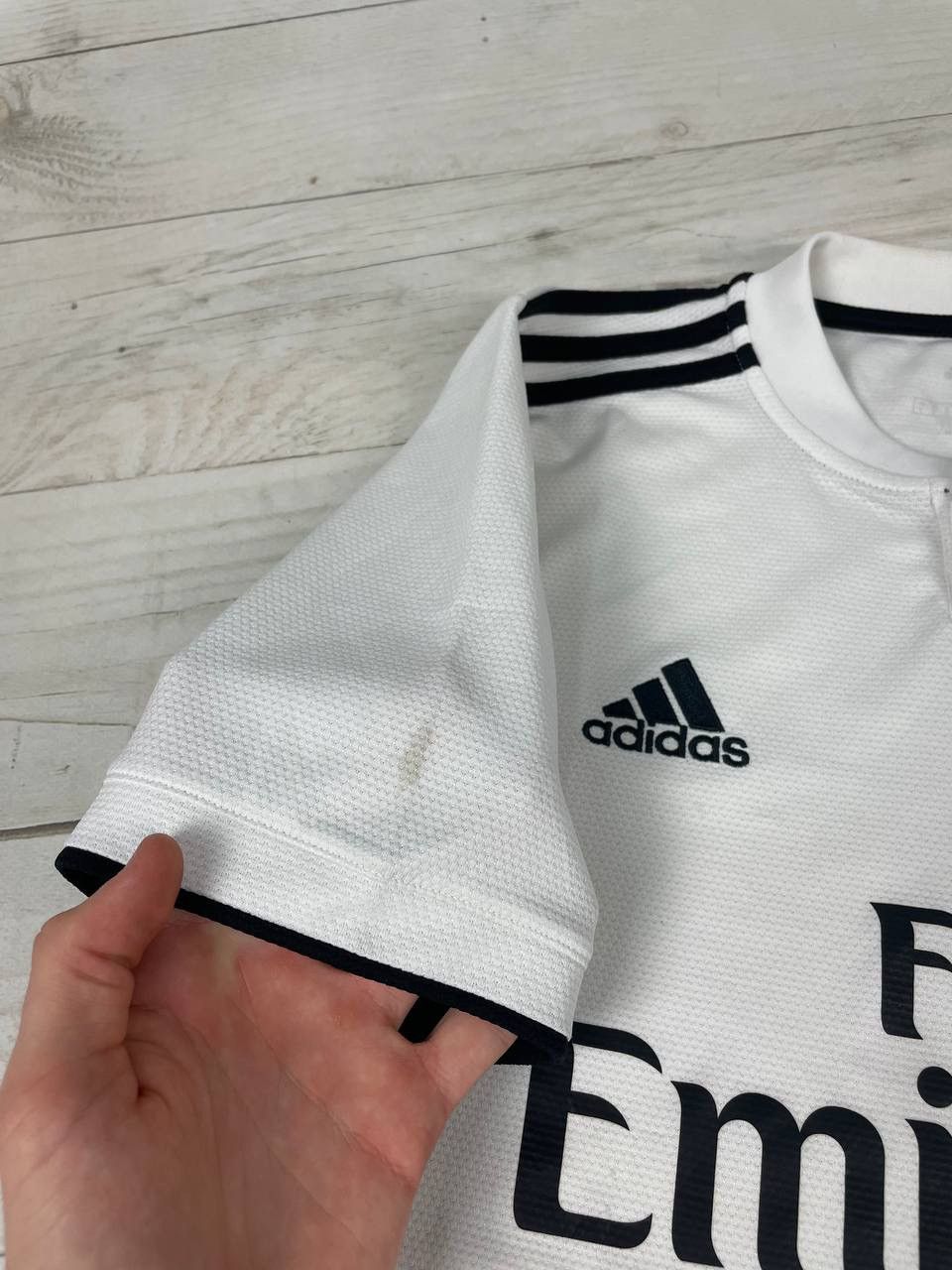 Adidas Adidas REAL MADRID 2018 2019 HOME Shirt Soccer Jersey Size US S / EU 44-46 / 1 - 7 Thumbnail