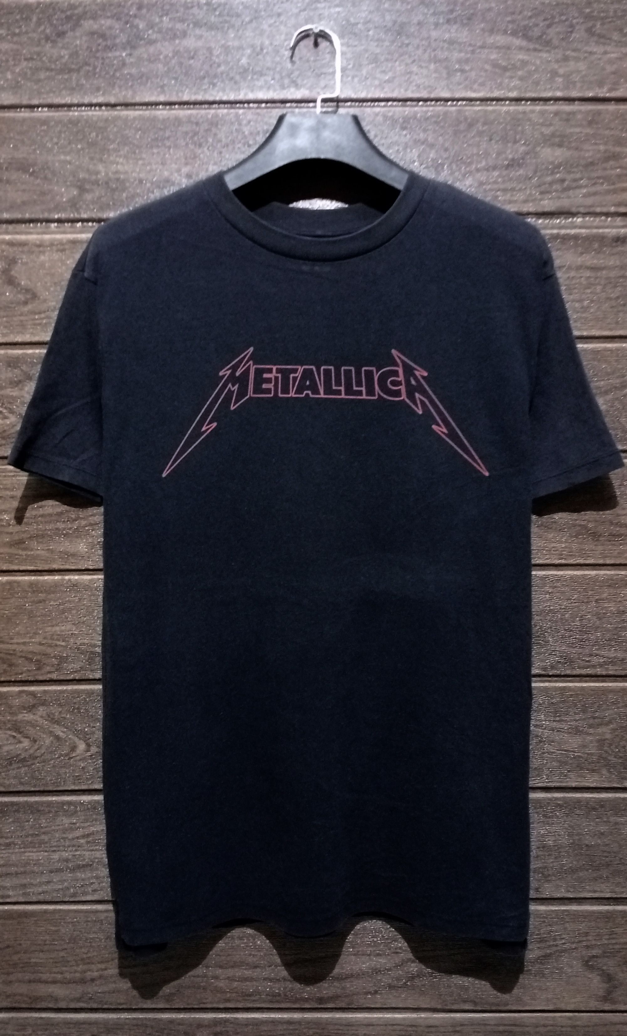 Band Tees × Metallica Metallica Pushead and Justice for All Flame Skull Tee Size US L / EU 52-54 / 3 - 2 Thumbnail