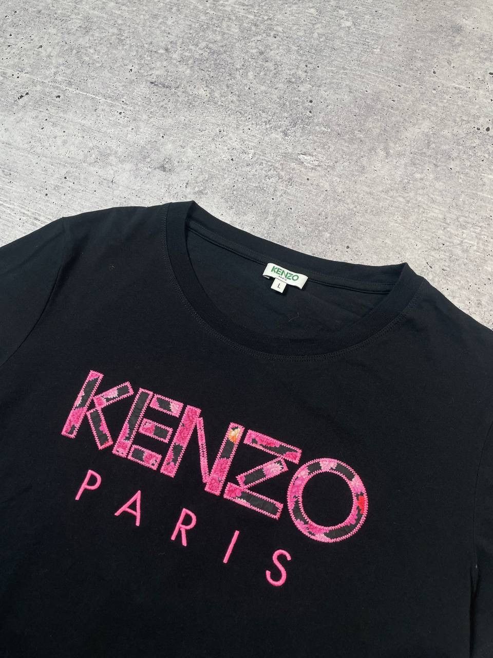 Kenzo Kenzo Paris Logo Women Tee T-Shirt Y2K Size L / US 10 / IT 46 - 4 Thumbnail