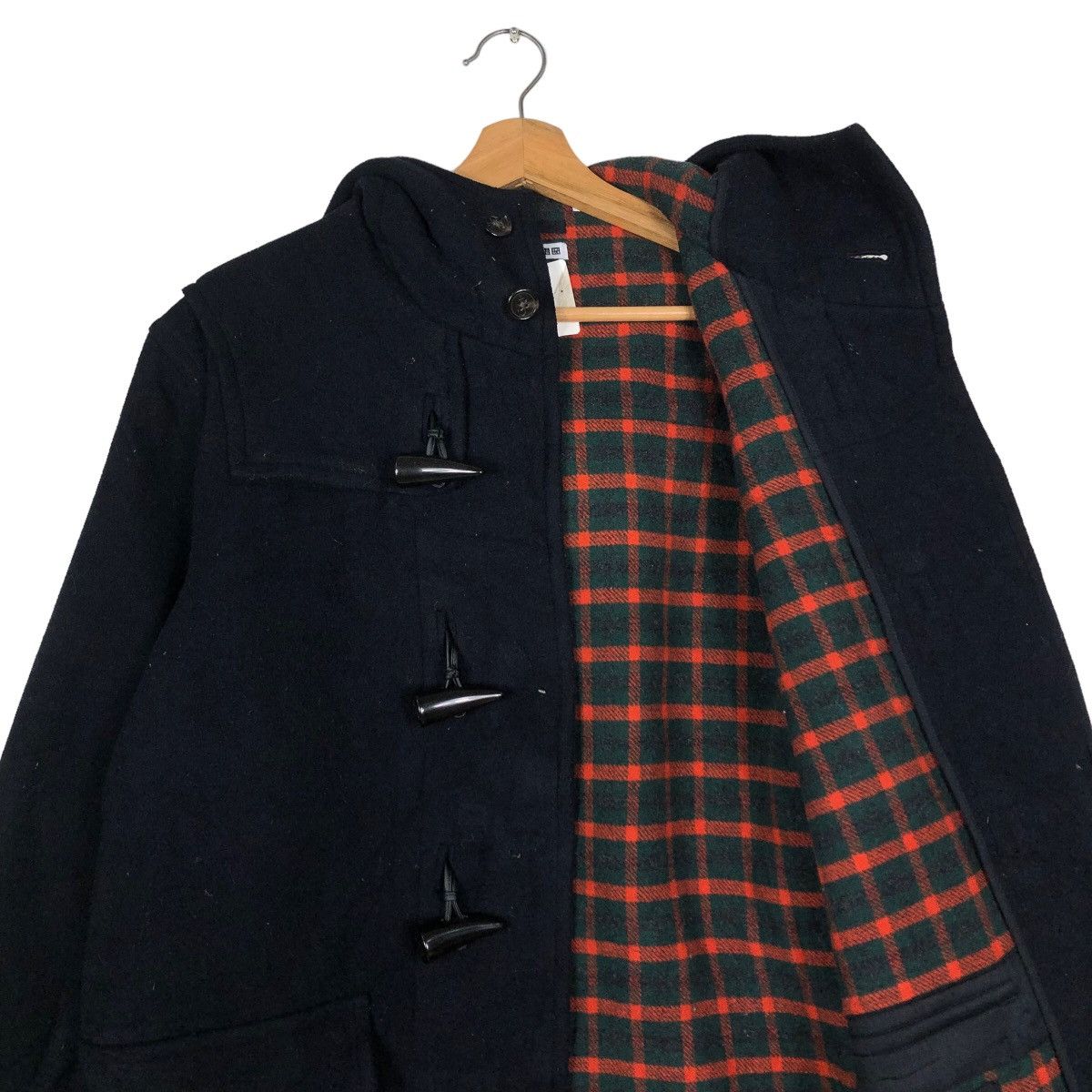 JW Anderson 🔥Vtg Wool Jacket Blanket Tartan Design Uniqlo J.W.Anderson Size US S / EU 44-46 / 1 - 13 Thumbnail