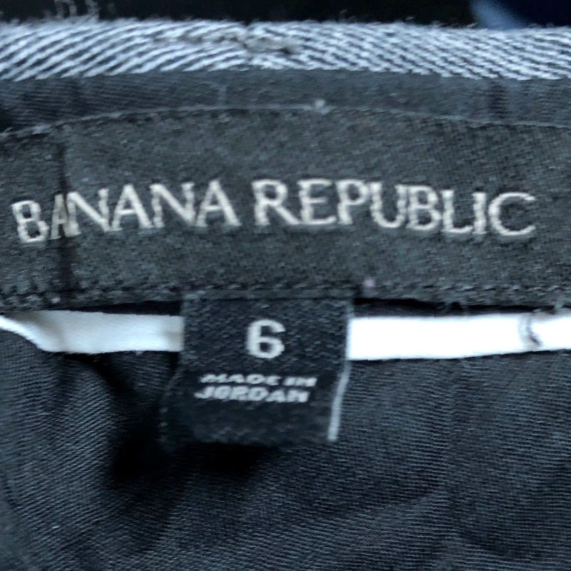 Banana Republic Banana Republic Womens Pants Gray Mid Rise Sloan Fit Cropped Ankle Stretch 6 Size 24" / US 00 / IT 34 - 5 Thumbnail